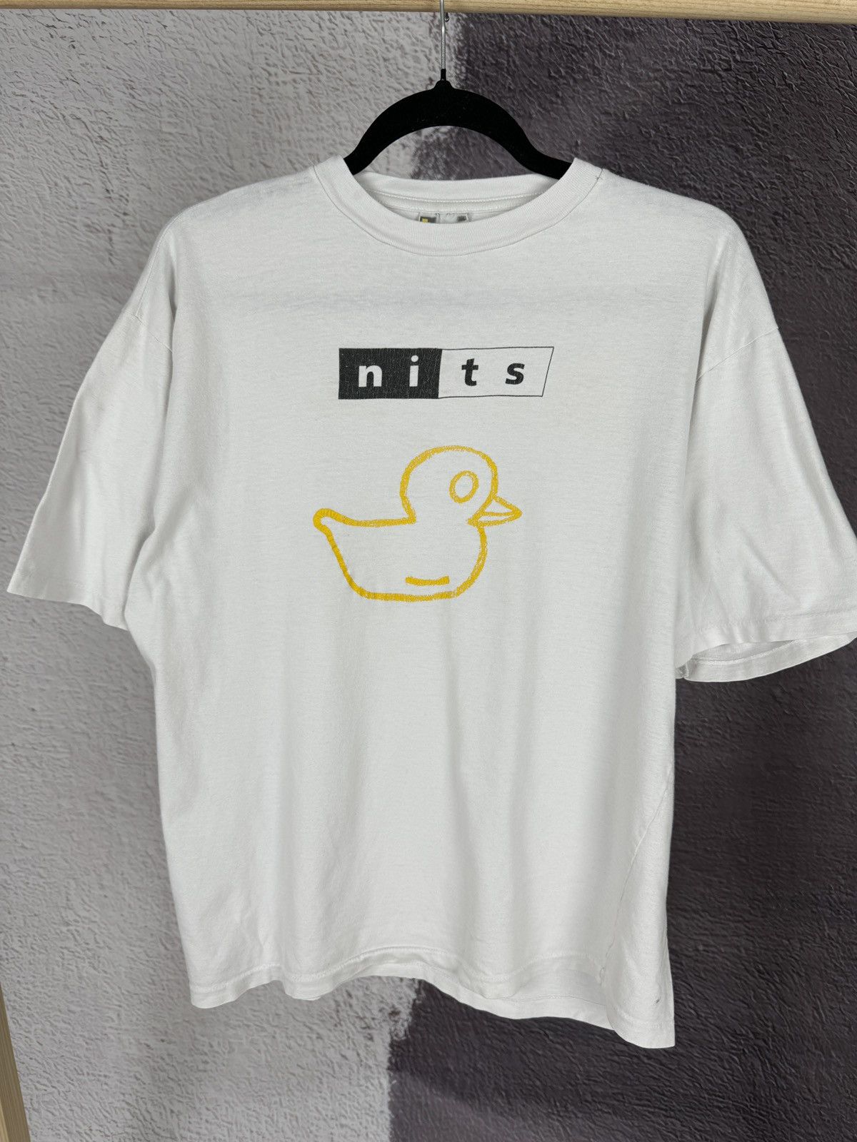 Band Tees × Vintage Vintage 80s 90s Nits Da Da Da song band tee shirt rare Size US L / EU 52-54 / 3 - 3 Thumbnail