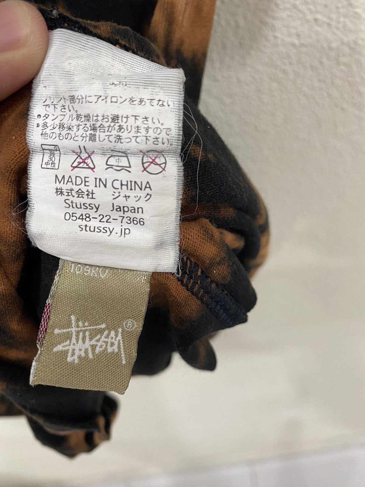 Stussy Stussy Acid Wash Tees Size M Size US M / EU 48-50 / 2 - 5 Thumbnail