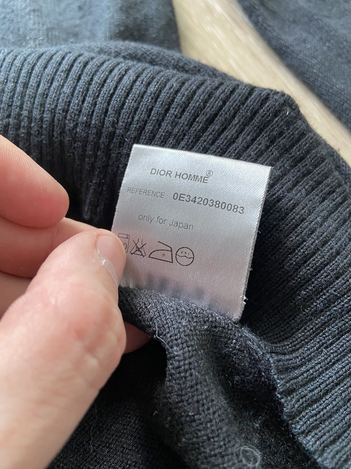 Dior Dior Homme Black Zip-Up Turtleneck Size US L / EU 52-54 / 3 - 8 Thumbnail