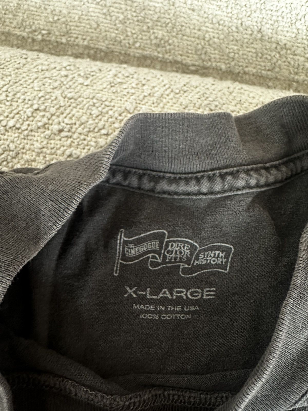 Vintage Director Fits x Cinegogue Manhunter Gray T-Shirt - XL Size US L / EU 52-54 / 3 - 7 Thumbnail