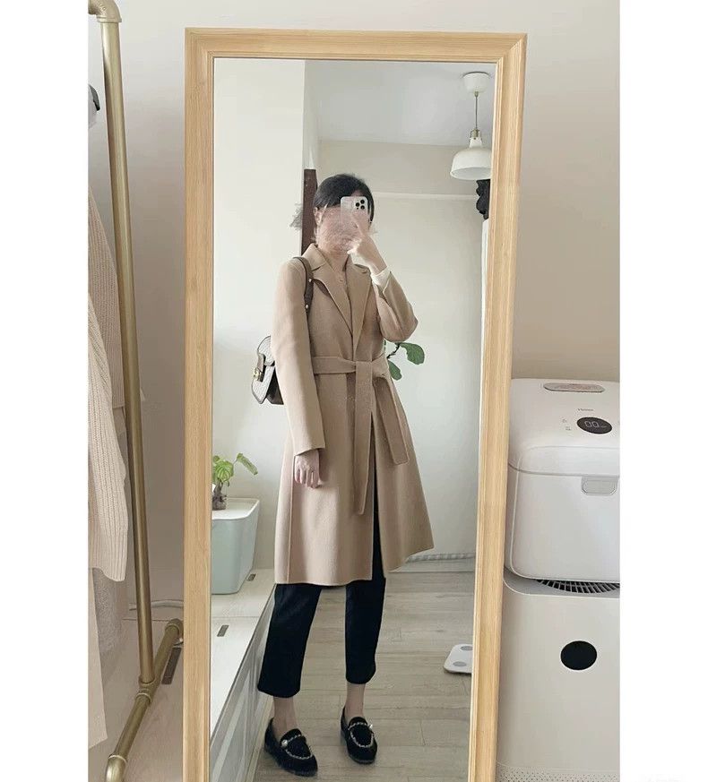 Max Mara Max Mara Lotus root pink/bean paste pink coat Size M / US 6-8 / IT 42-44 - 9 Thumbnail