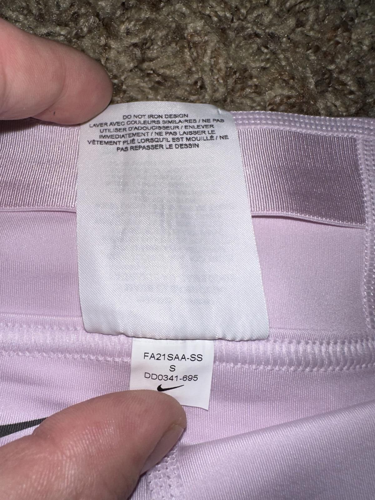 Nike Nike Womens Large Tennis Pink Skort Skirt Sample Size 28" / US 6 / IT 42 - 2 Thumbnail
