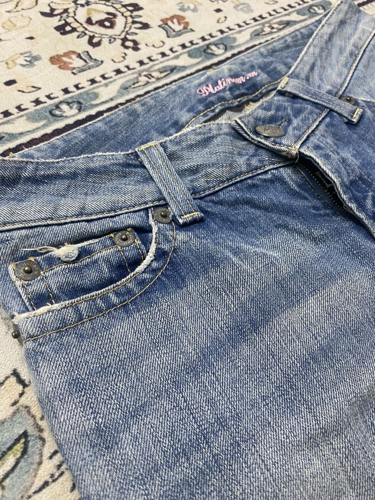 If Six Was Nine × Japanese Brand × MOUSSY 🔥 FLARED x PLATINUM x MOUSSY Size 29" - 3 Thumbnail