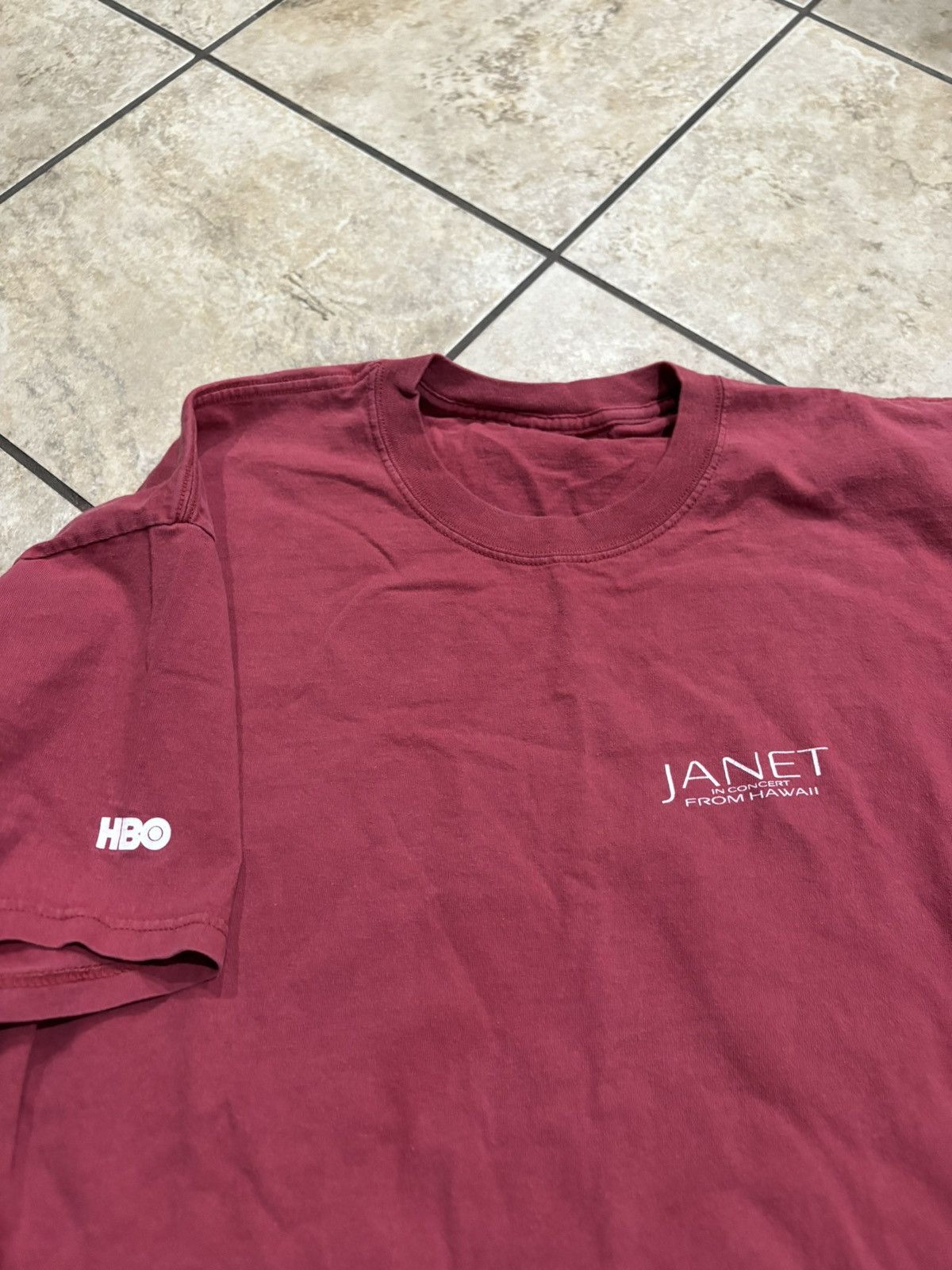 Vintage Janet Jackson tee Size US XL / EU 56 / 4 - 4 Thumbnail
