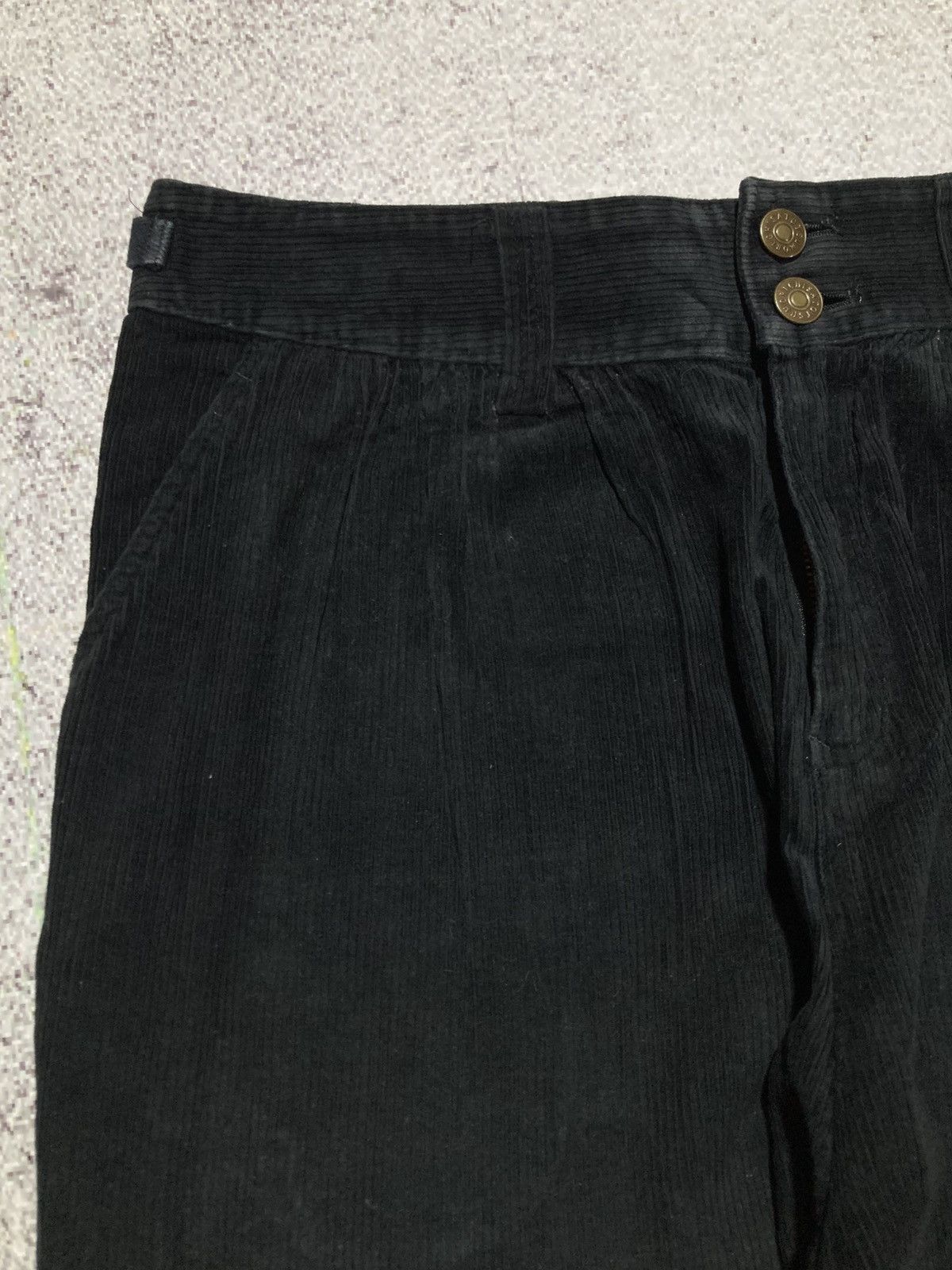 Issey Miyake 2000s Tsumori Chisato by Issey Miyake Corduroy Pants Black Size US 29 - 7 Thumbnail