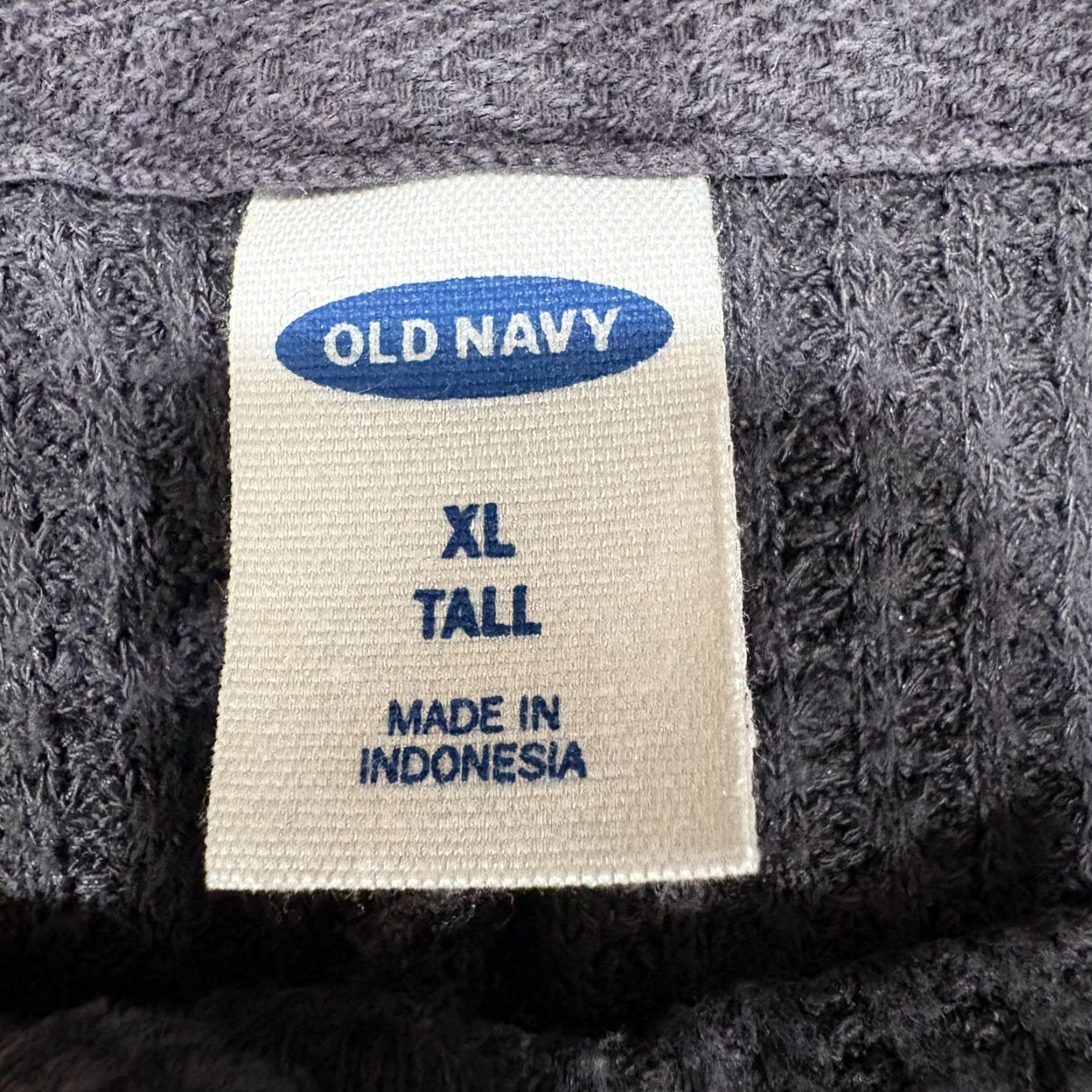 Old Navy Old Navy Shirt XLT Gray Henley Long Sleeve Waffle Thermal Stretch Button Women T-Shirt Tunic Size XL / US 12-14 / IT 48-50 - 4 Thumbnail