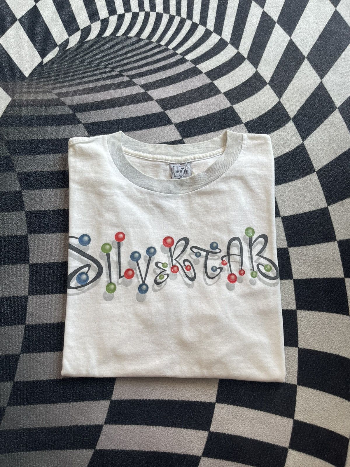 Levi's Vintage 90s Levi's SilverTab Graphic Ringer T-Shirt Size US M / EU 48-50 / 2 - 1 Thumbnail