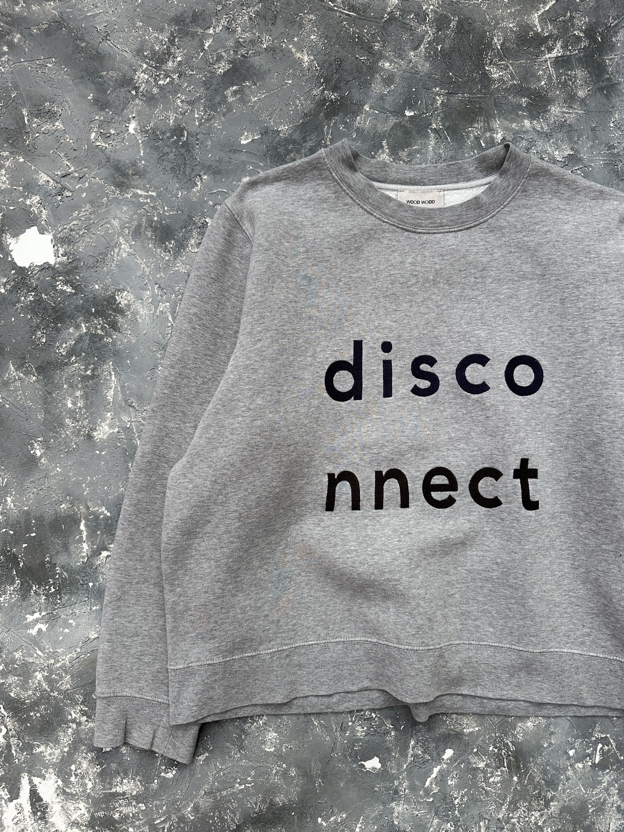 Wood Wood wood wood cropped sweatshirt Size US S / EU 44-46 / 1 - 2 Thumbnail