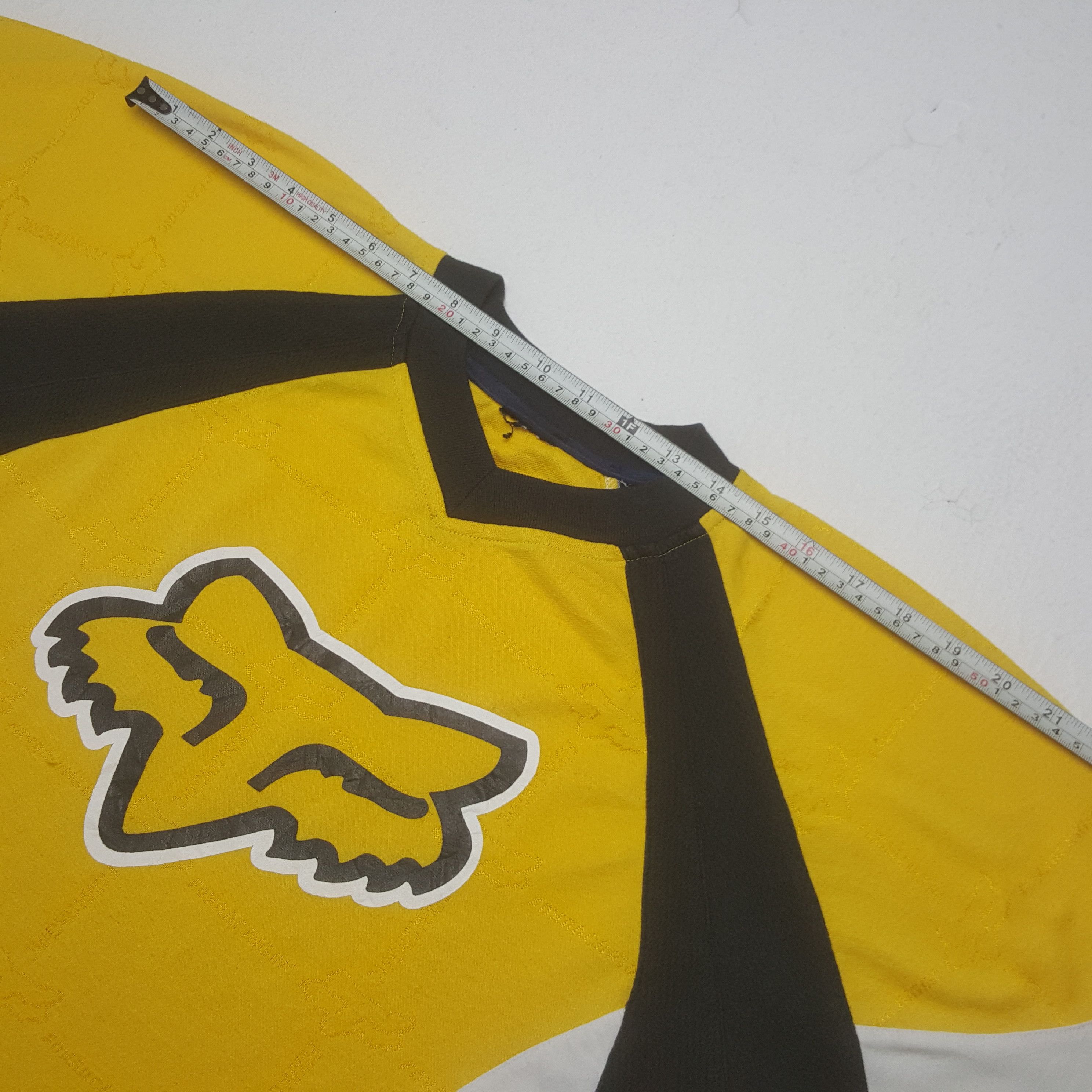 Fox Racing × Vintage Vintage Fox Motocross Jersey Tshirt Size US L / EU 52-54 / 3 - 6 Thumbnail