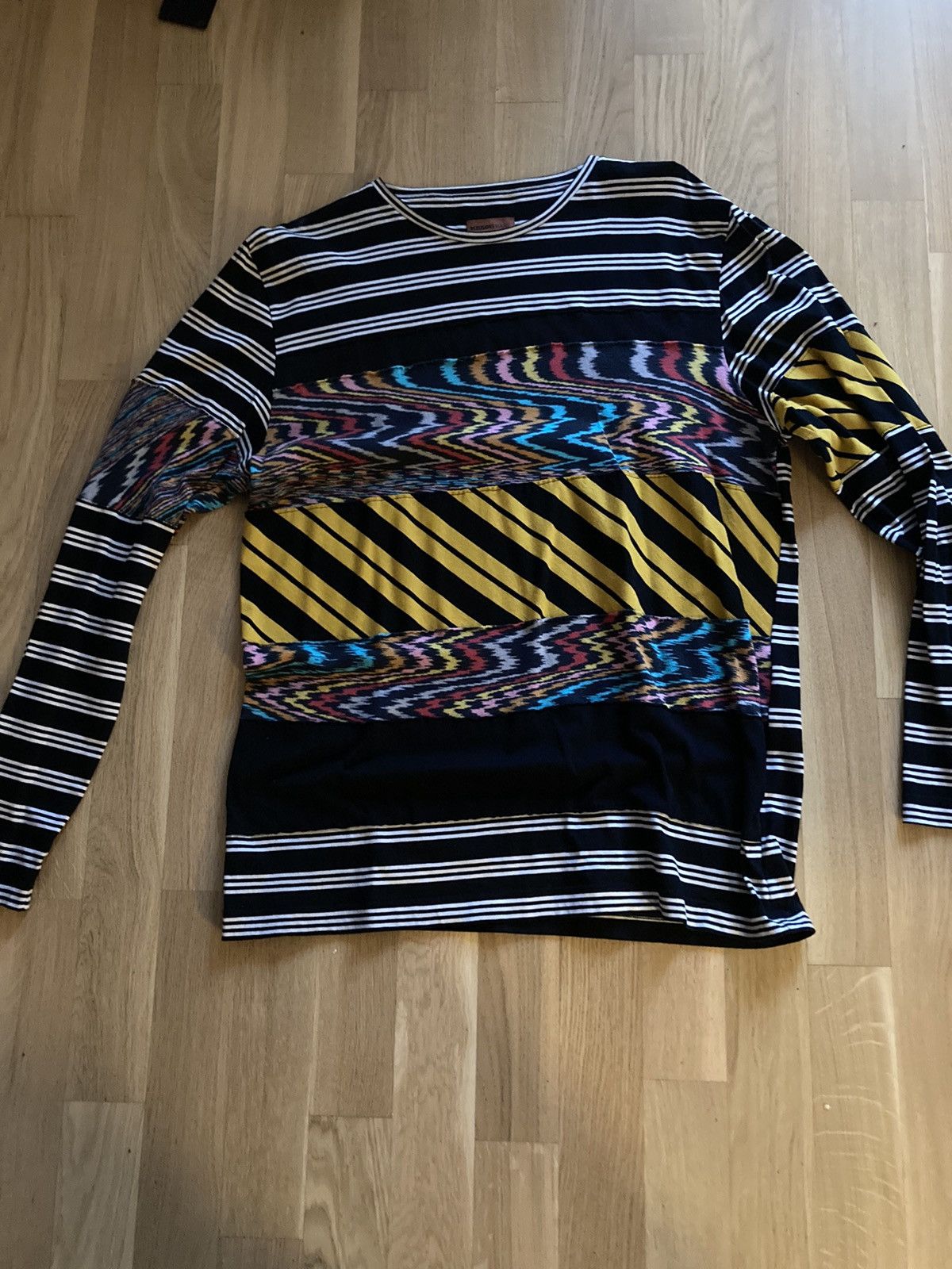 Mission Multicolor Abstract Longsleeve