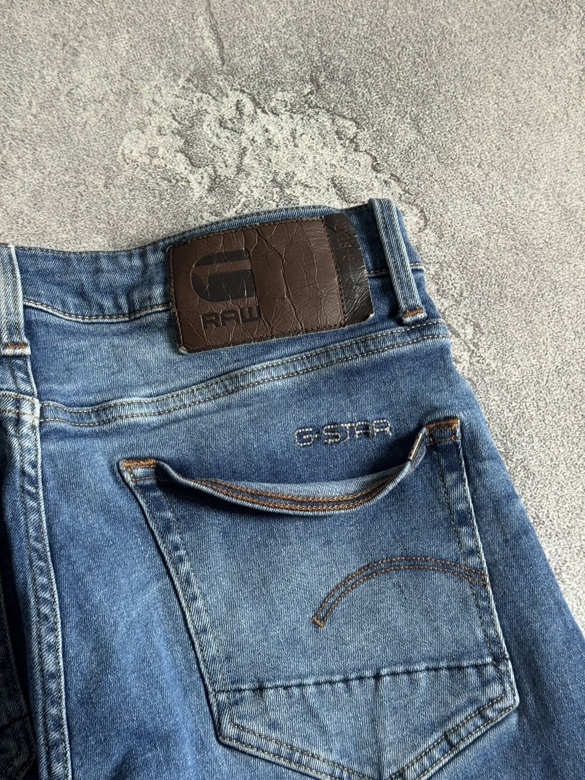 G-Star G star raw 31/32 3301 skinny denim pants jeans trousers Size US 31 - 4 Thumbnail
