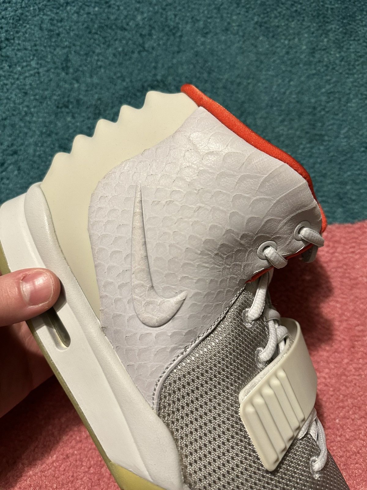 Kanye West × Nike Nike Air Yeezy 2 NRG ‘Pure Platinum’ Size US 11.5 / EU 44-45 - 10 Thumbnail