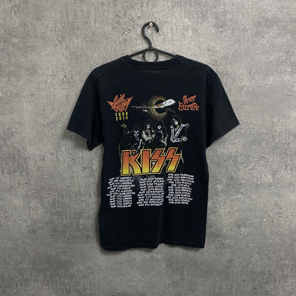 KISS Kiss 2010 tour sonic boom over Europe tee T-shirt polo merch Size US S / EU 44-46 / 1 - 2 Thumbnail
