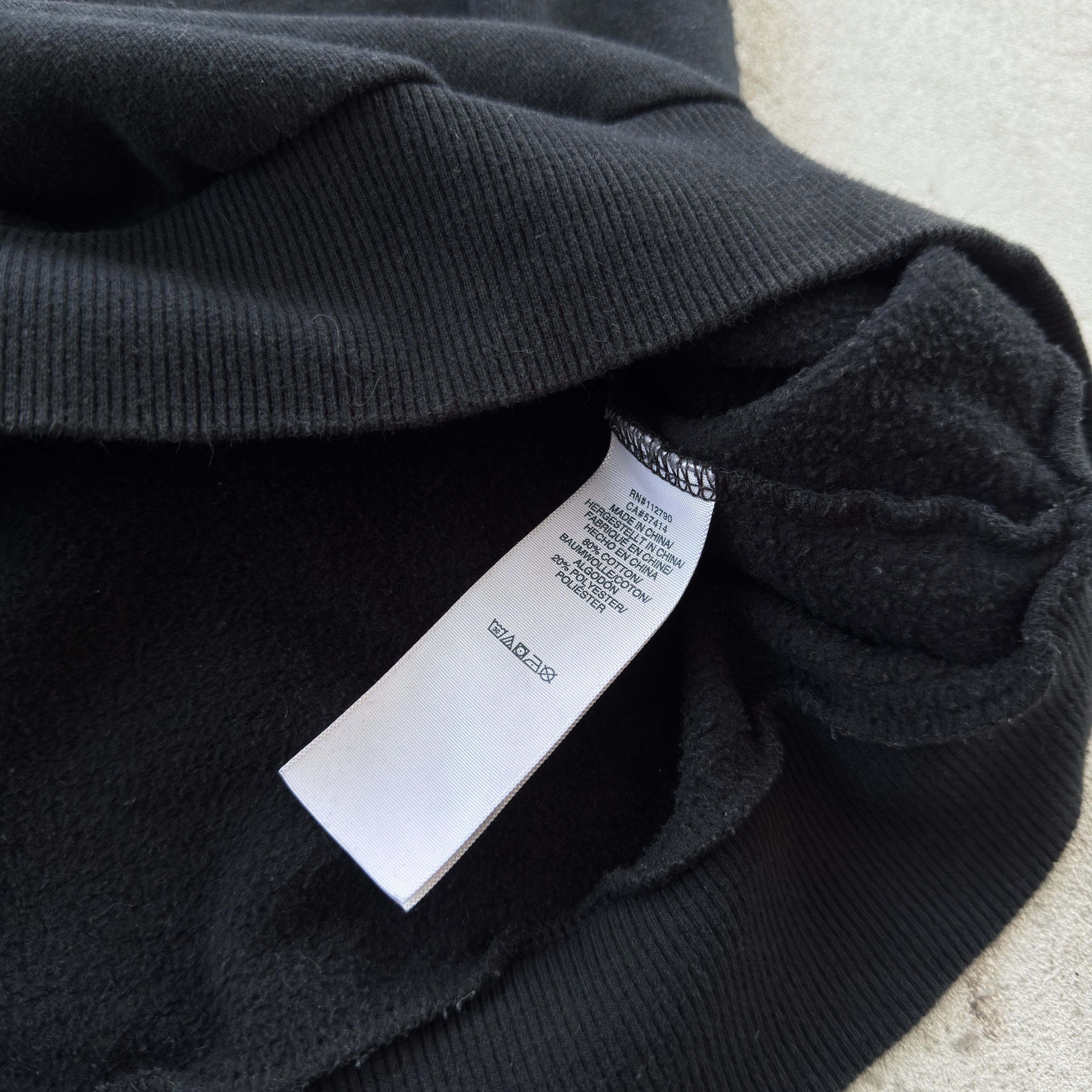 True Religion True Religion Black Sweatshirt XL Buddha Back Logo Size US XL / EU 56 / 4 - 9 Thumbnail