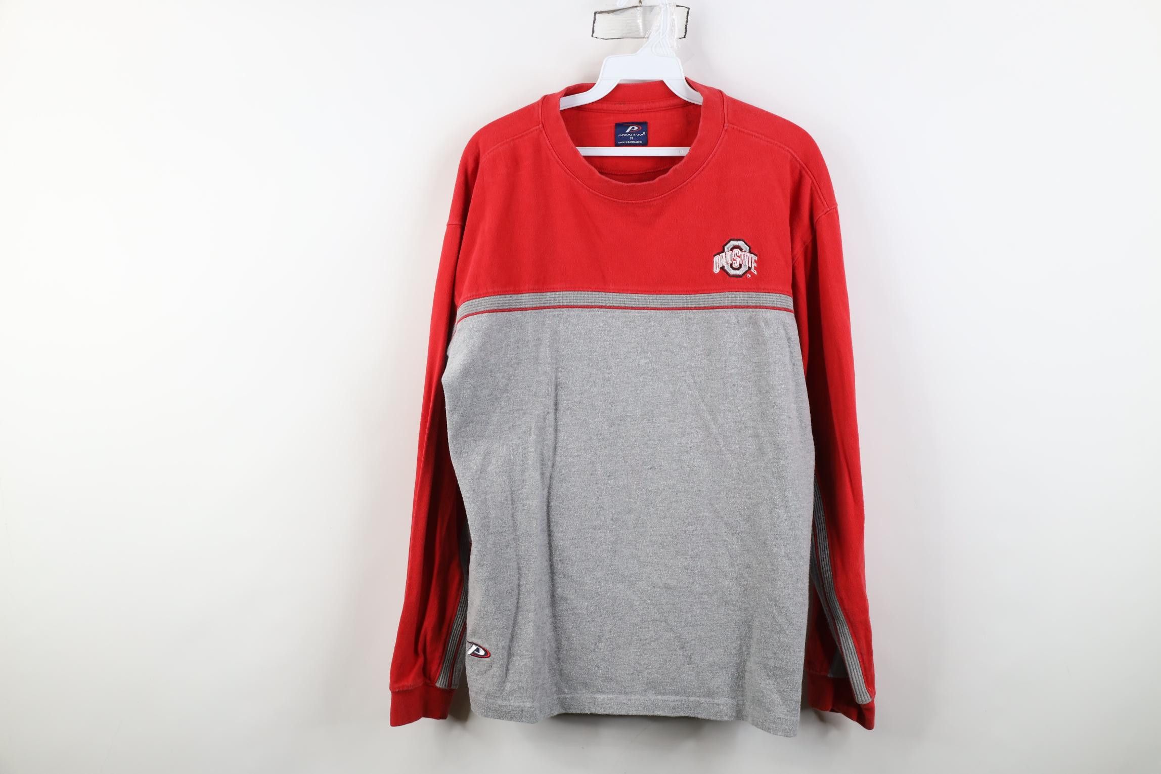 Vintage Vintage 90s Y2K Ohio State University Long Sleeve T-Shirt Size US M / EU 48-50 / 2 - 1 Thumbnail