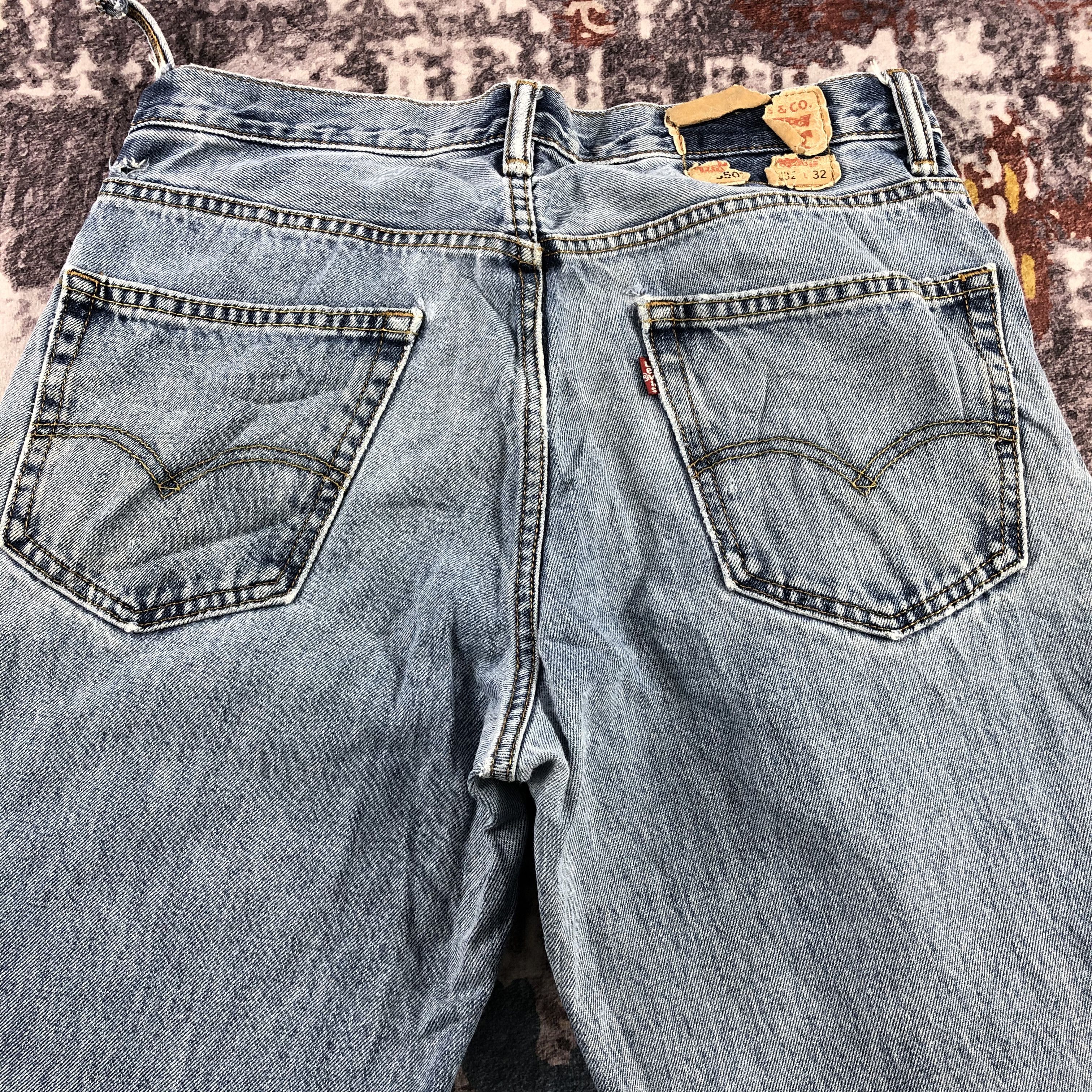 Levi's × Vintage Vintage Blue Wash Levis 550 Jeans-JM3113 Size US 32 / EU 48 - 5 Thumbnail