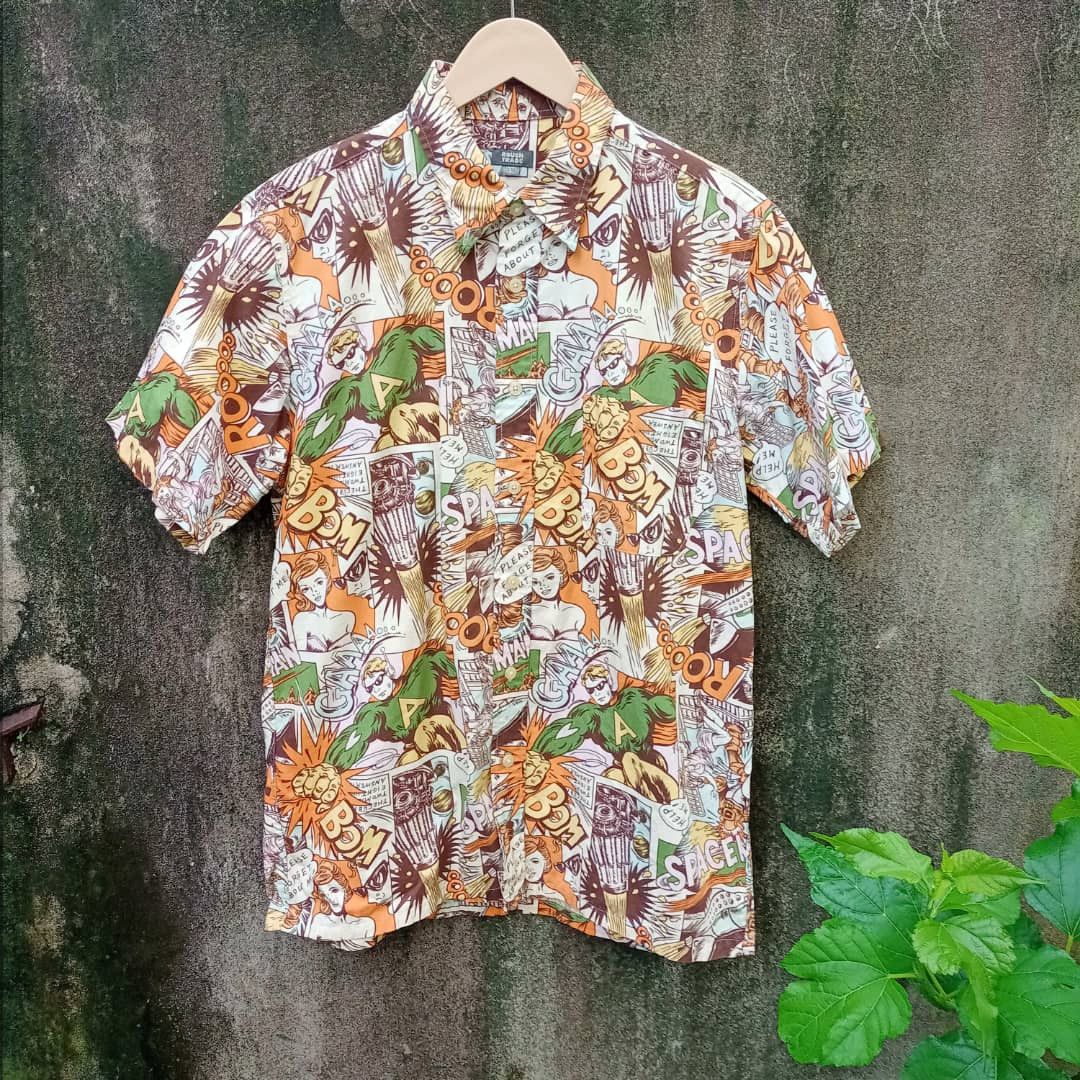 Cartoon Network SPACEMAN SHIRT ROUGH TRADE CARTOONS Size US M / EU 48-50 / 2 - 1 Thumbnail
