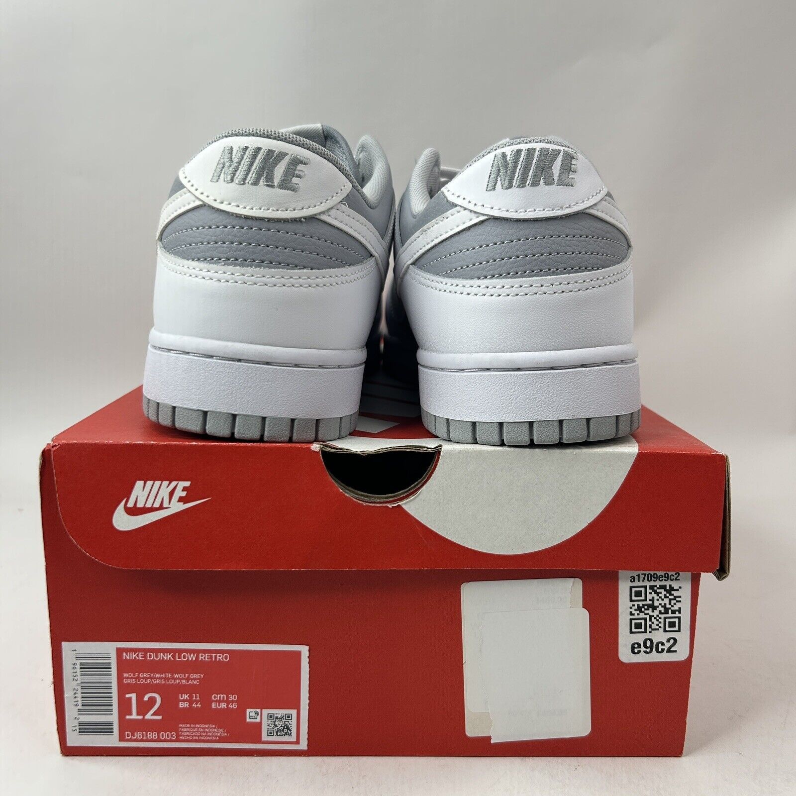 Nike Nike Dunk Low Retro “White Neutral Grey” 2024 Size US 12 / EU 45 - 4 Thumbnail