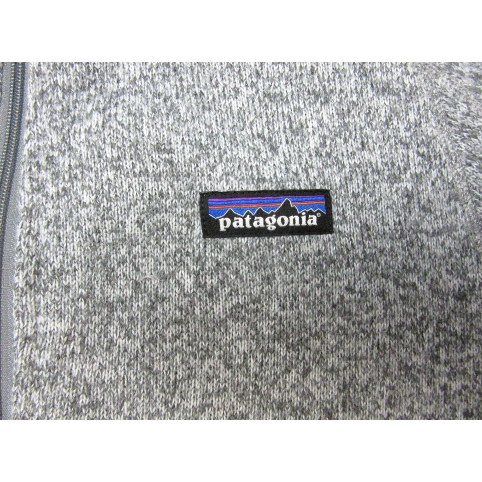 Patagonia Patagonia Jacket Womens Medium Gray Better Sweater Knit Fleece Outdoor 1/4 Zip Hiking Sleeve Zip Pocket Mens/Womens Size M / US 6-8 / IT 42-44 - 3 Thumbnail