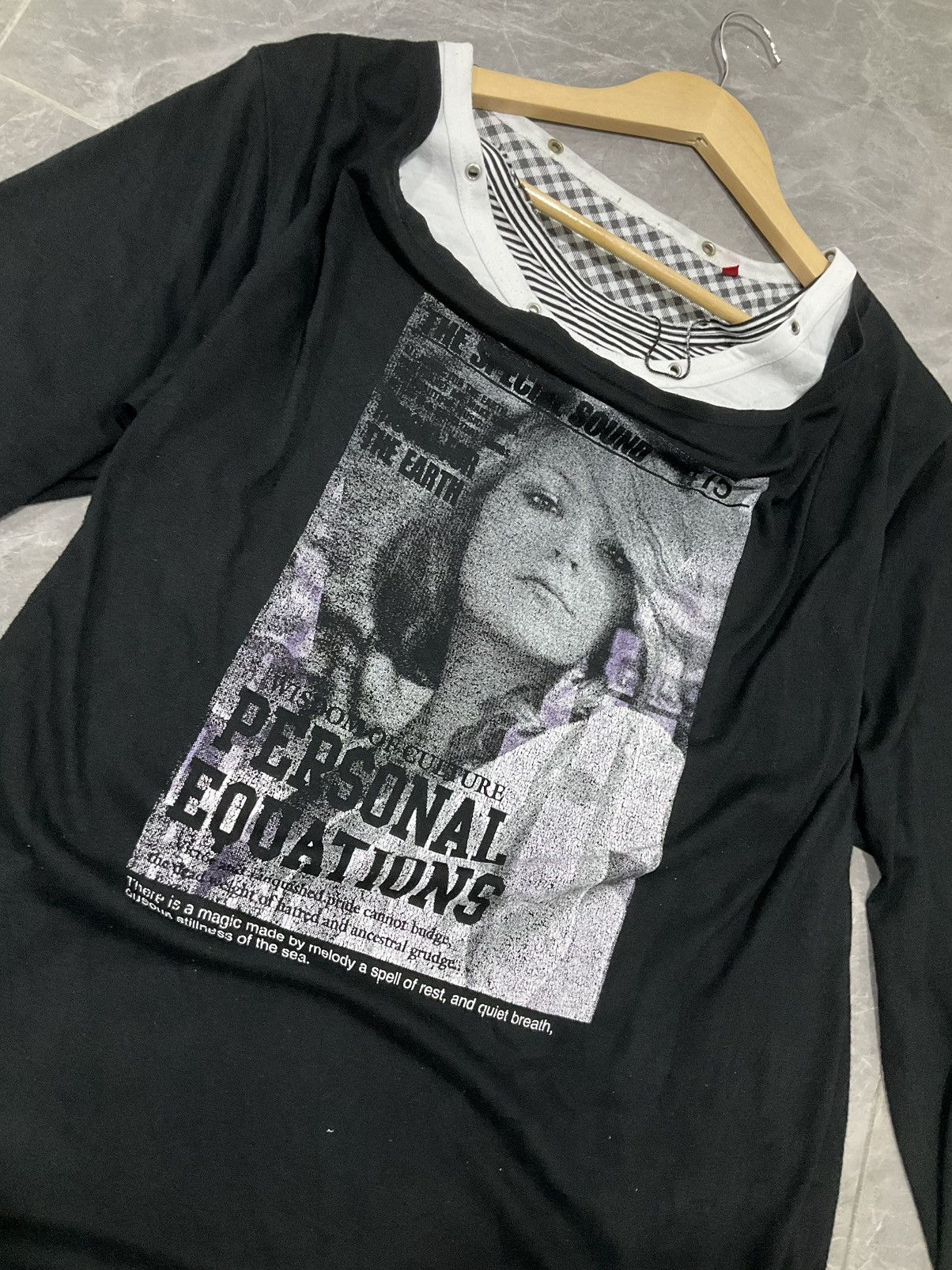 Band Tees × Hysteric Glamour T-shirt Long Sleeve Personal Equations Size US M / EU 48-50 / 2 - 2 Thumbnail
