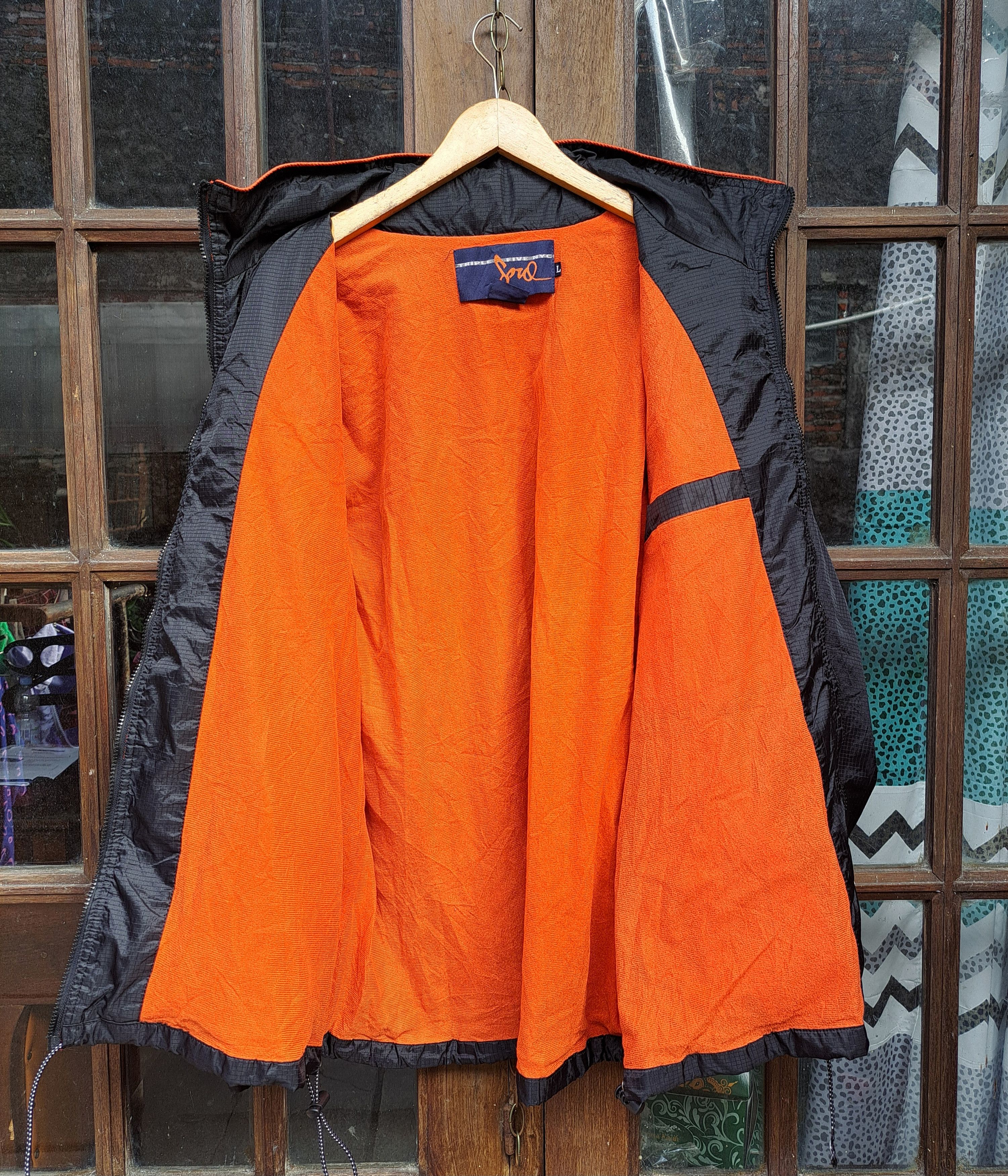 Triple 5 Soul Vintage Triple Five Soul 555 T5S Windbreaker Jacket Mens L Size US L / EU 52-54 / 3 - 7 Thumbnail