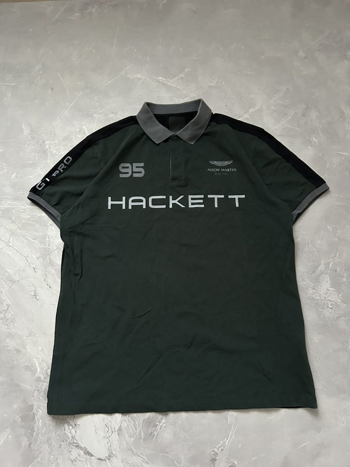 Hackett Hackett Aston Martin GT Pro Polo T-shirt Size US L / EU 52-54 / 3 - 1 Thumbnail