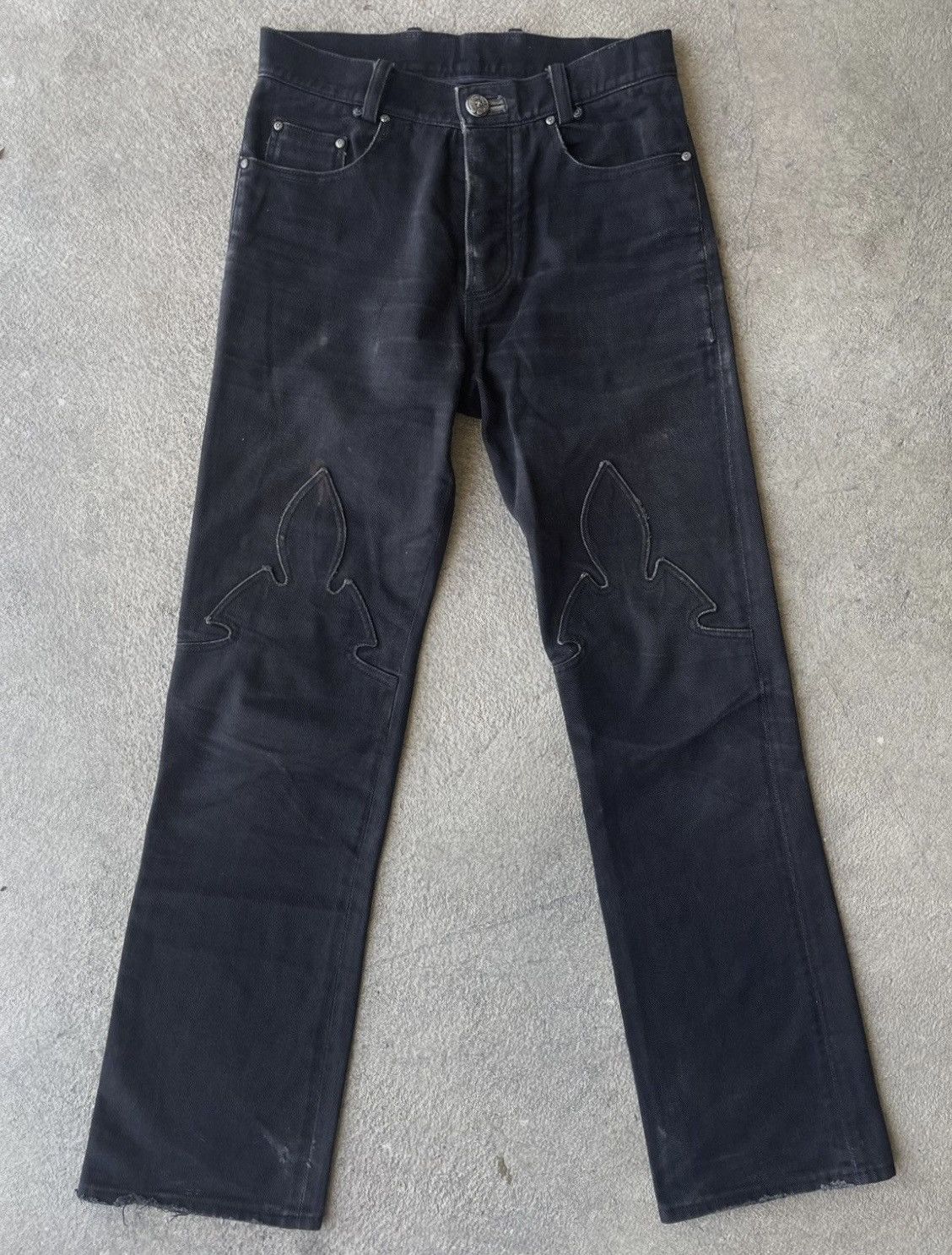 Chrome Hearts Chrome Hearts Le Fleur Denim Size US 29 - 2 Thumbnail