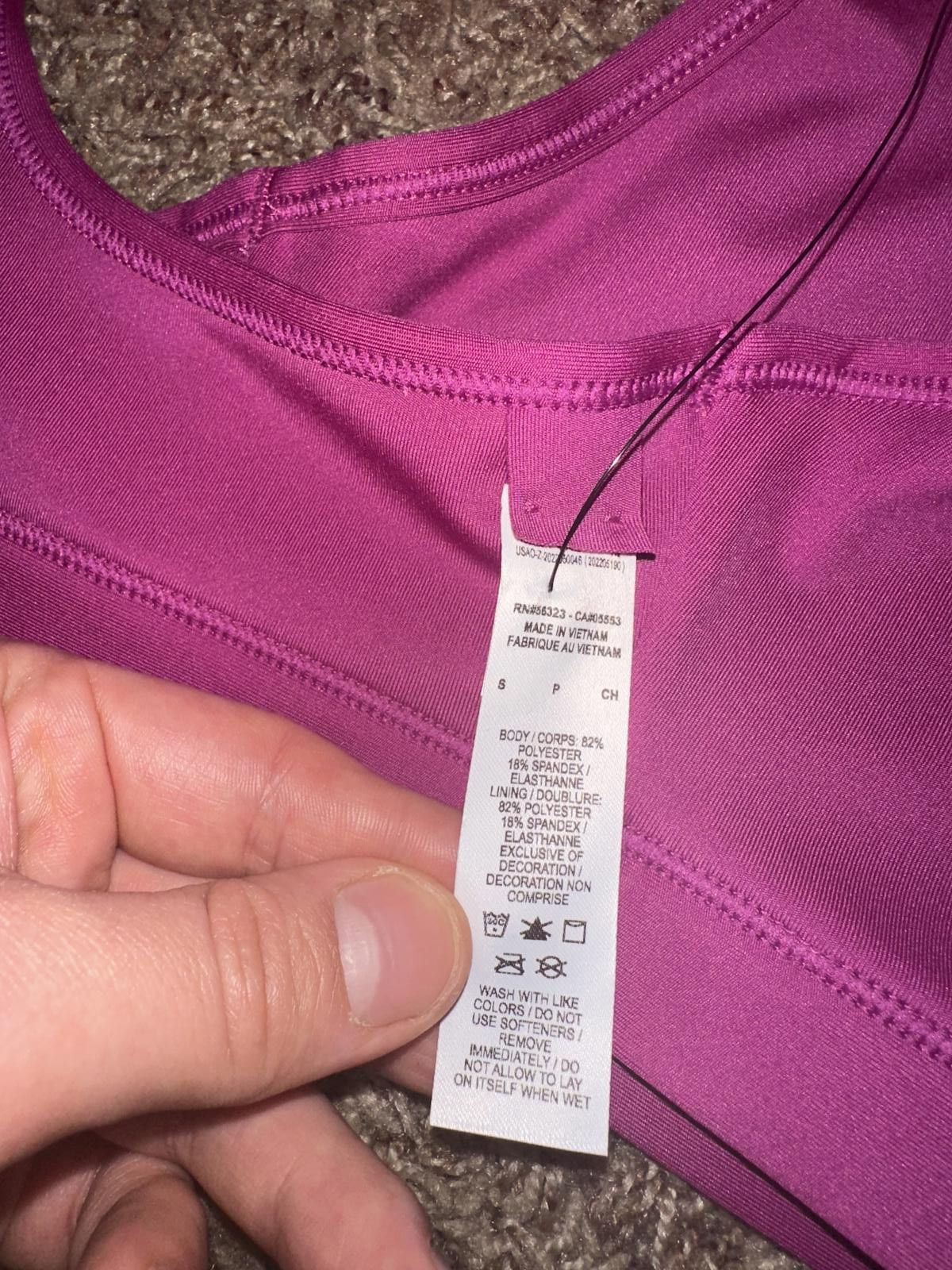 Nike Nike Swoosh Light Support Women's Non-Padded Sports Bra Sample Size ONE SIZE - 7 Thumbnail