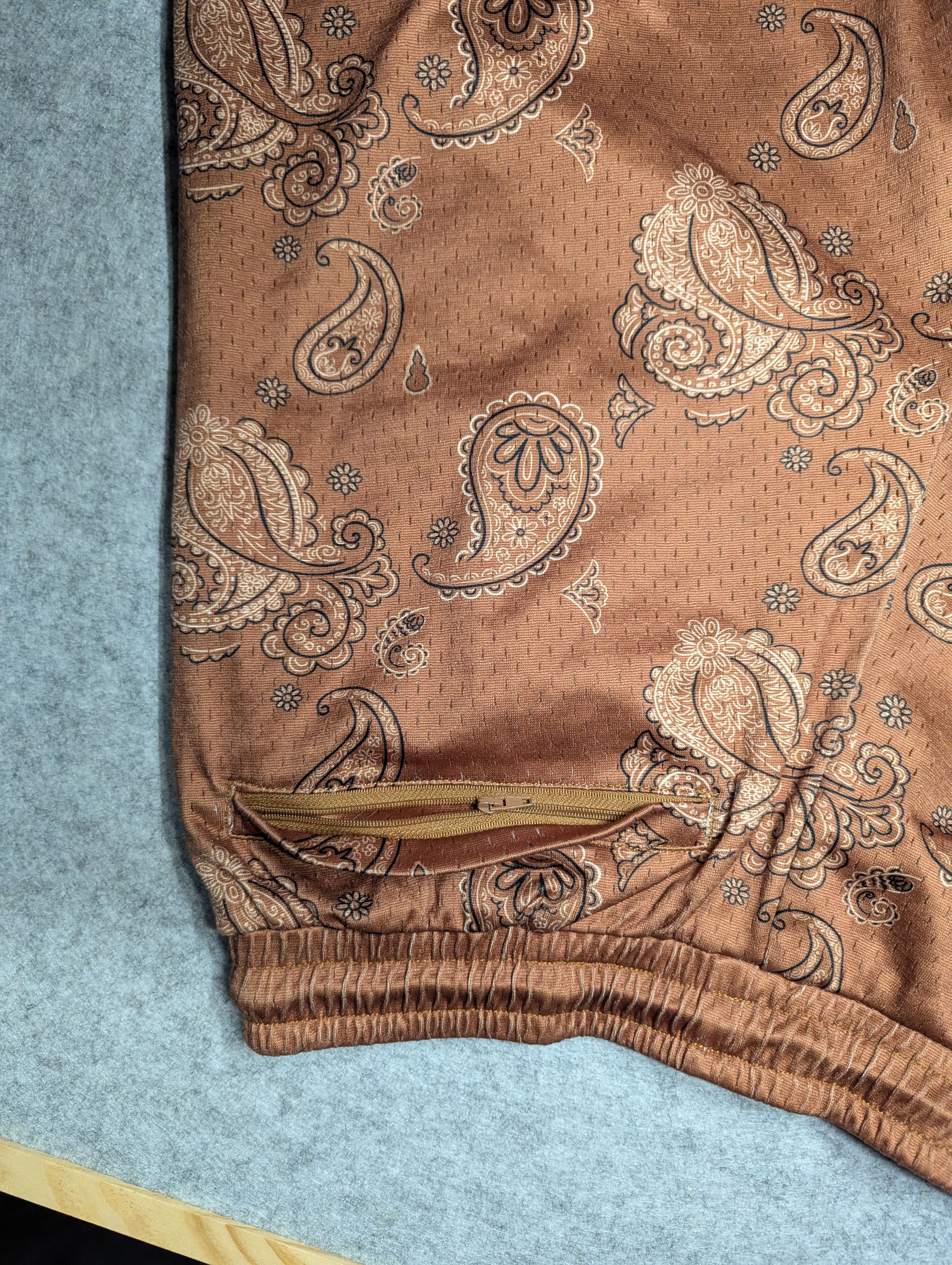 Vintage Earls Collection William Paisley Short - Coffee Brown Size US 34 / EU 50 - 5 Thumbnail