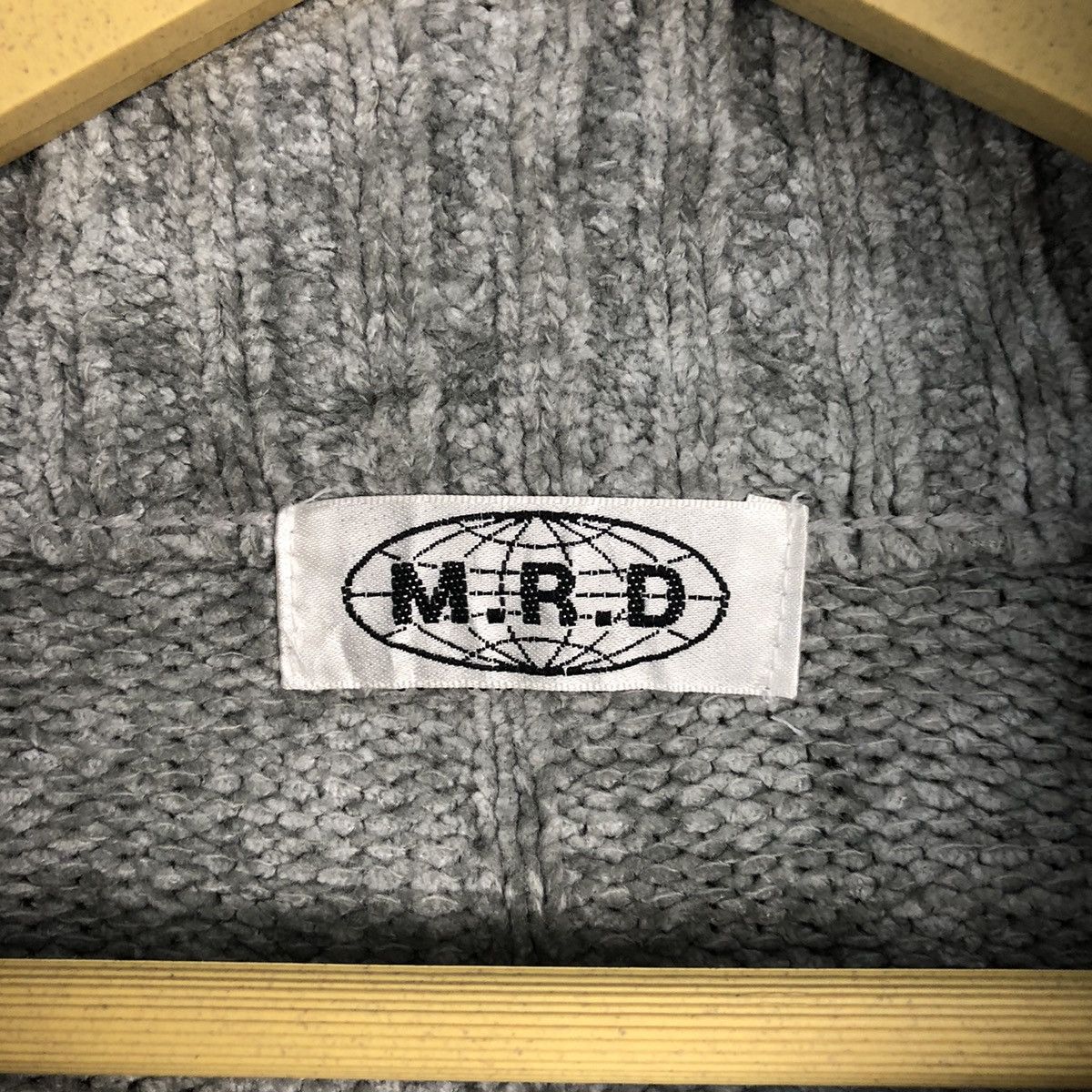 Japanese Brand MRD Grey Sweater vintage #A780 Size US XL / EU 56 / 4 - 11 Thumbnail