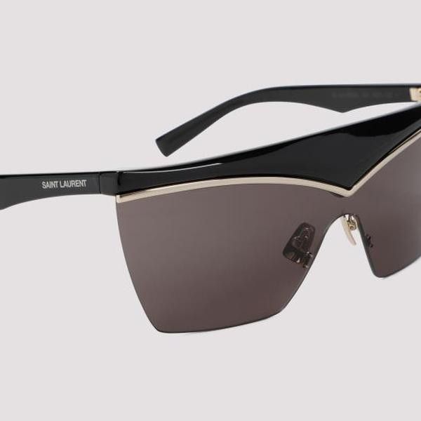 Saint Laurent Paris o1b1hav110325 769782 Size: OS / SL 614 Mask Sunglasses Size ONE SIZE - 4 Thumbnail