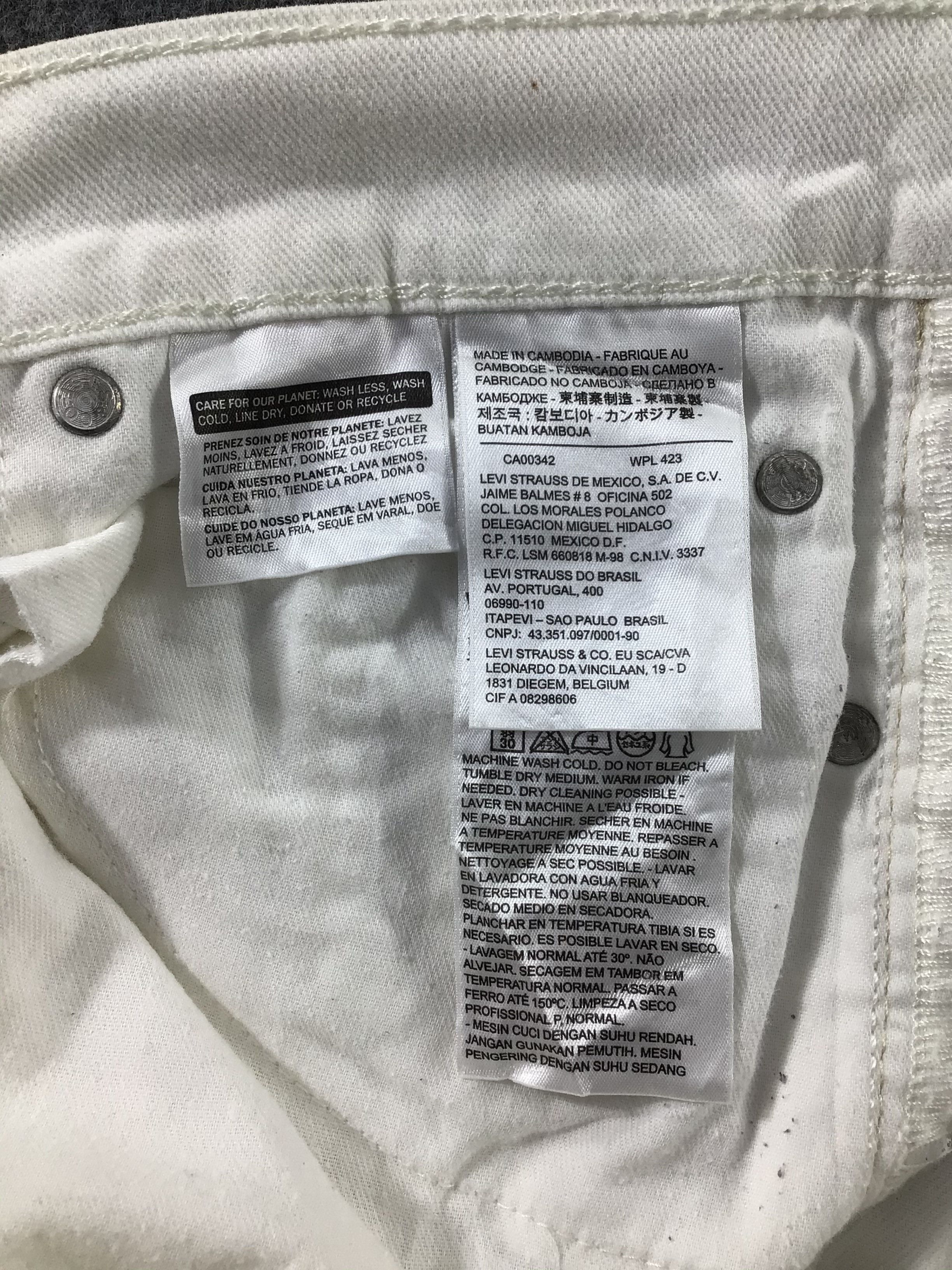 Levi's Vintage Light Wash Levis 514 Jeans-J752 Size US 31 - 9 Thumbnail