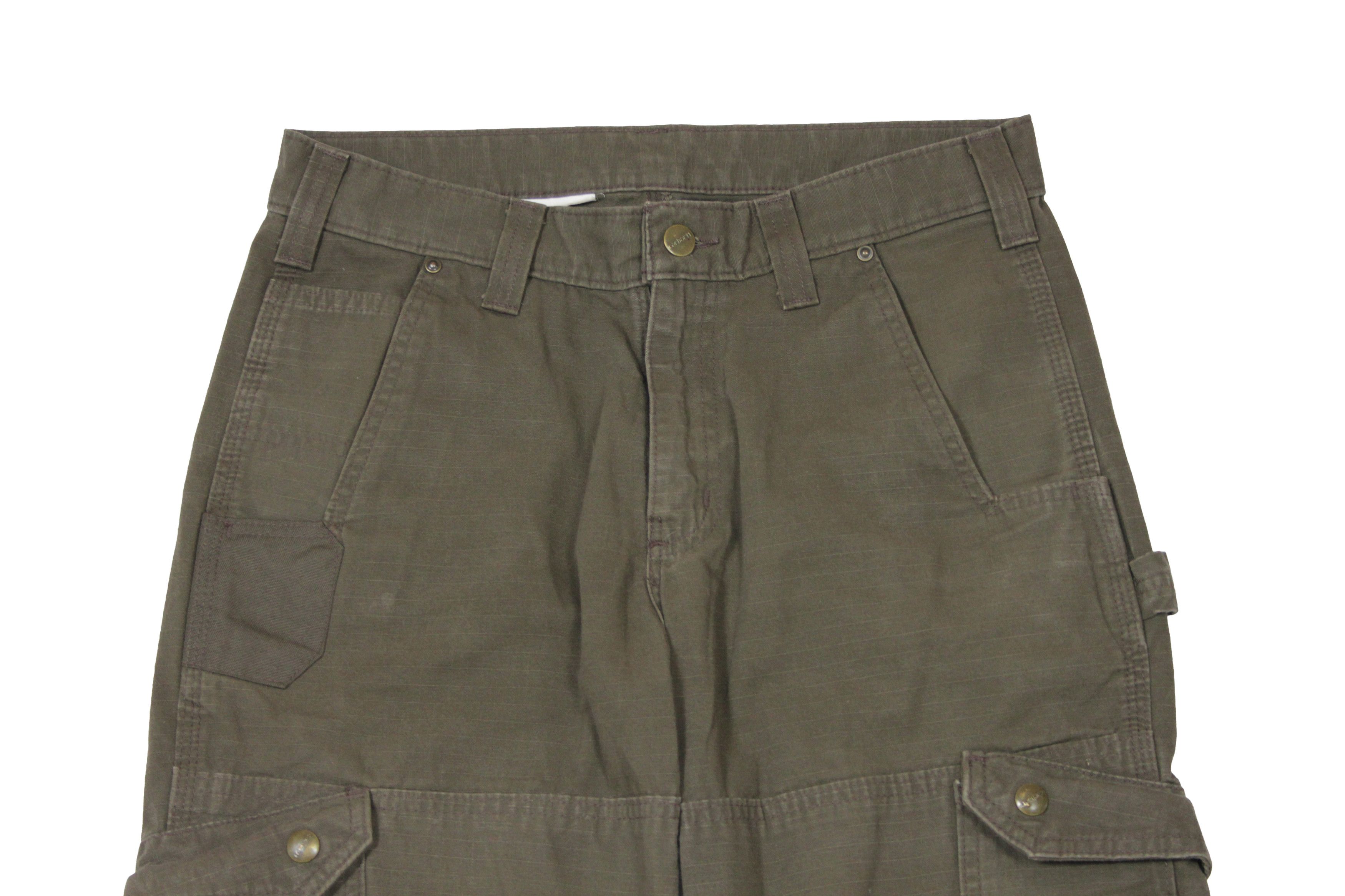 Carhartt 00S Cargo Carpenter Work Pants Vintage Size US 29 - 3 Thumbnail