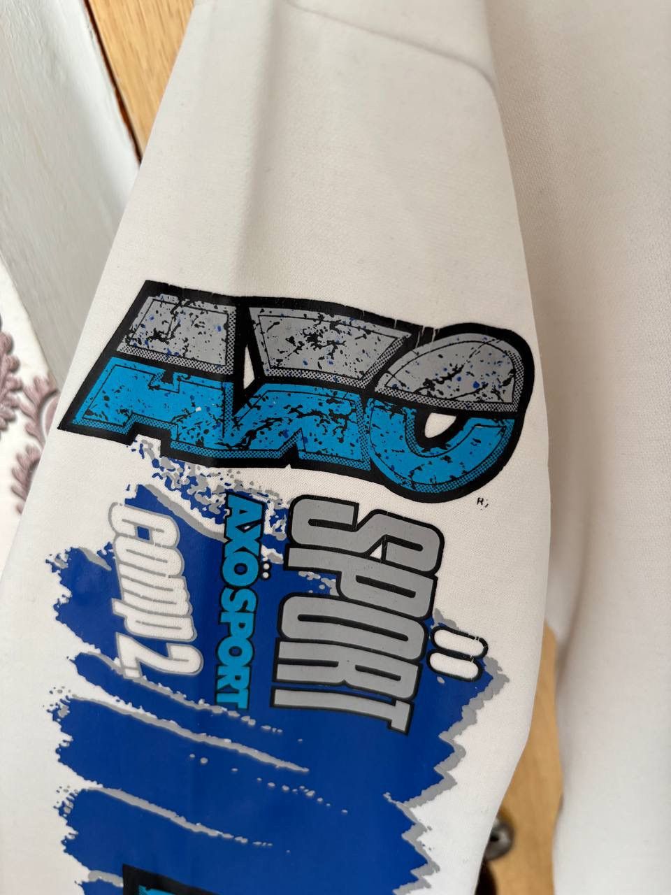 Gear for Sports Vintage 90s AXO Sports Comp2 Motorcross Jersey Longsleeve Size US L / EU 52-54 / 3 - 8 Thumbnail