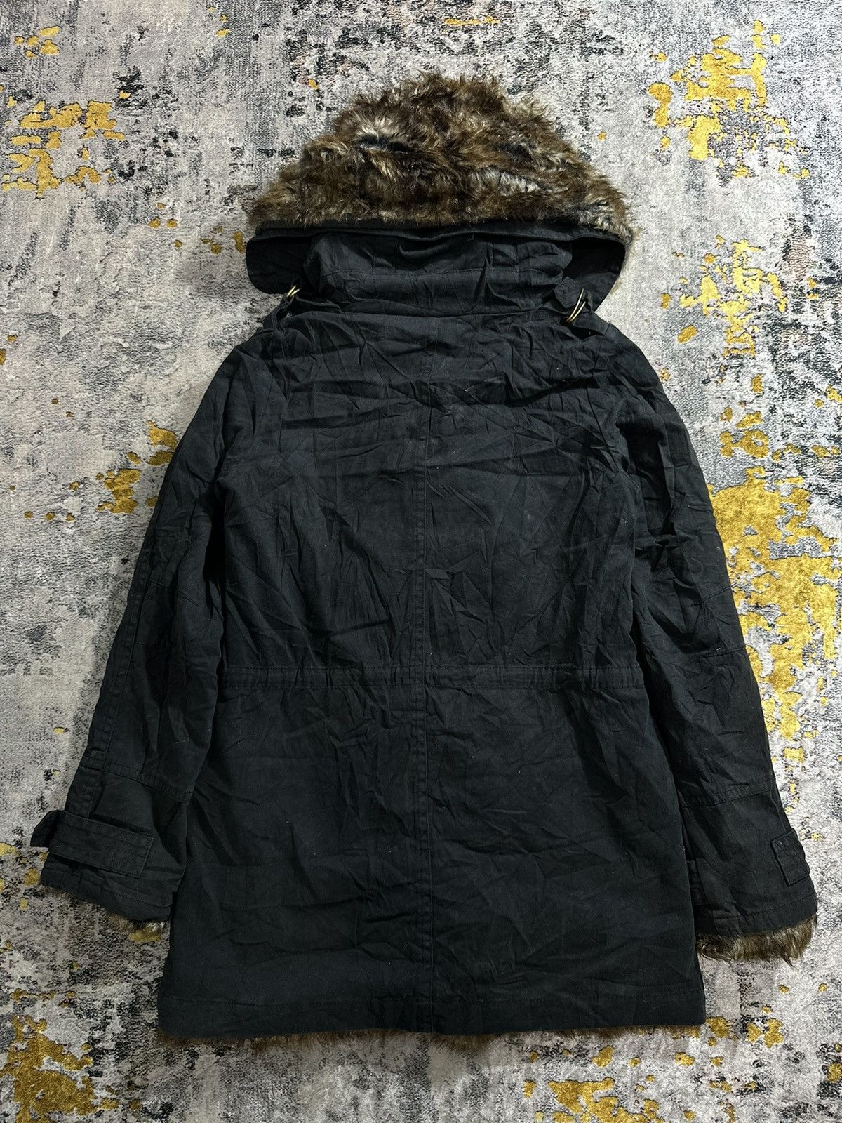 If Six Was Nine 2000s PUNK PADLOCK FAUX FUR APOCALYPSE JACKET LGB STYLE Size US M / EU 48-50 / 2 - 7 Thumbnail