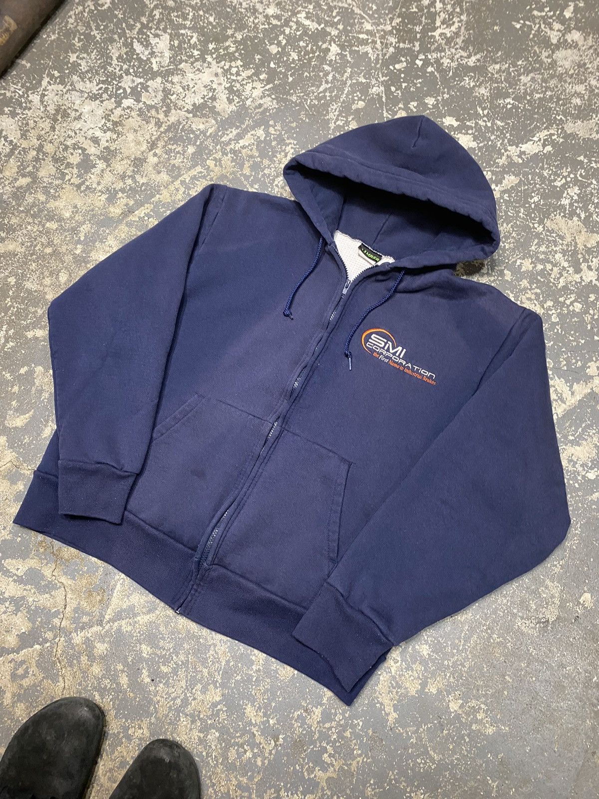 Camber × Vintage Vintage Camber Waffle Insulated Thermal Zip Hoodie Sweat USA Size US L / EU 52-54 / 3 - 2 Thumbnail