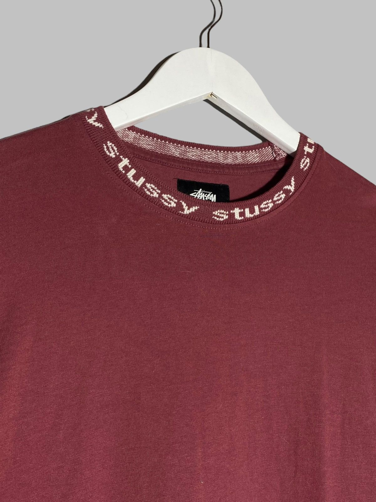 Stussy 🔥 00s STUSSY NECK LOGO SK8 LONG SLEEVE Y2K STREETWEAR 🔥 Size US S / EU 44-46 / 1 - 3 Thumbnail