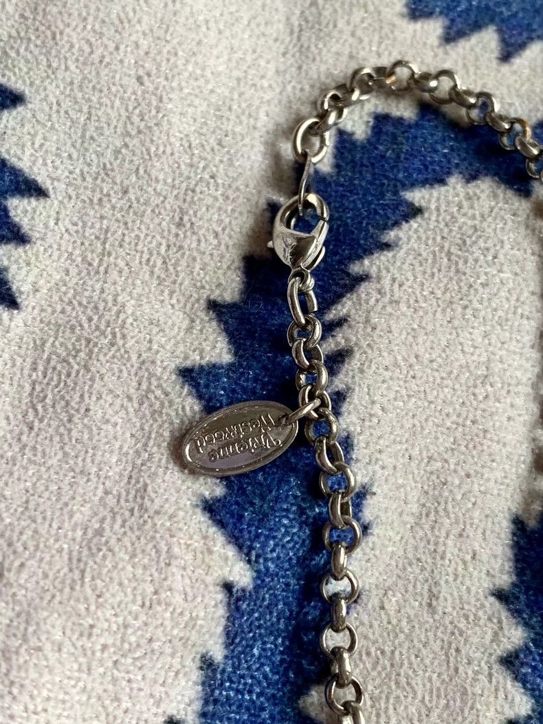 Vivienne Westwood Vivienne Westwood Old medium silver Orb necklace Size ONE SIZE - 8 Thumbnail