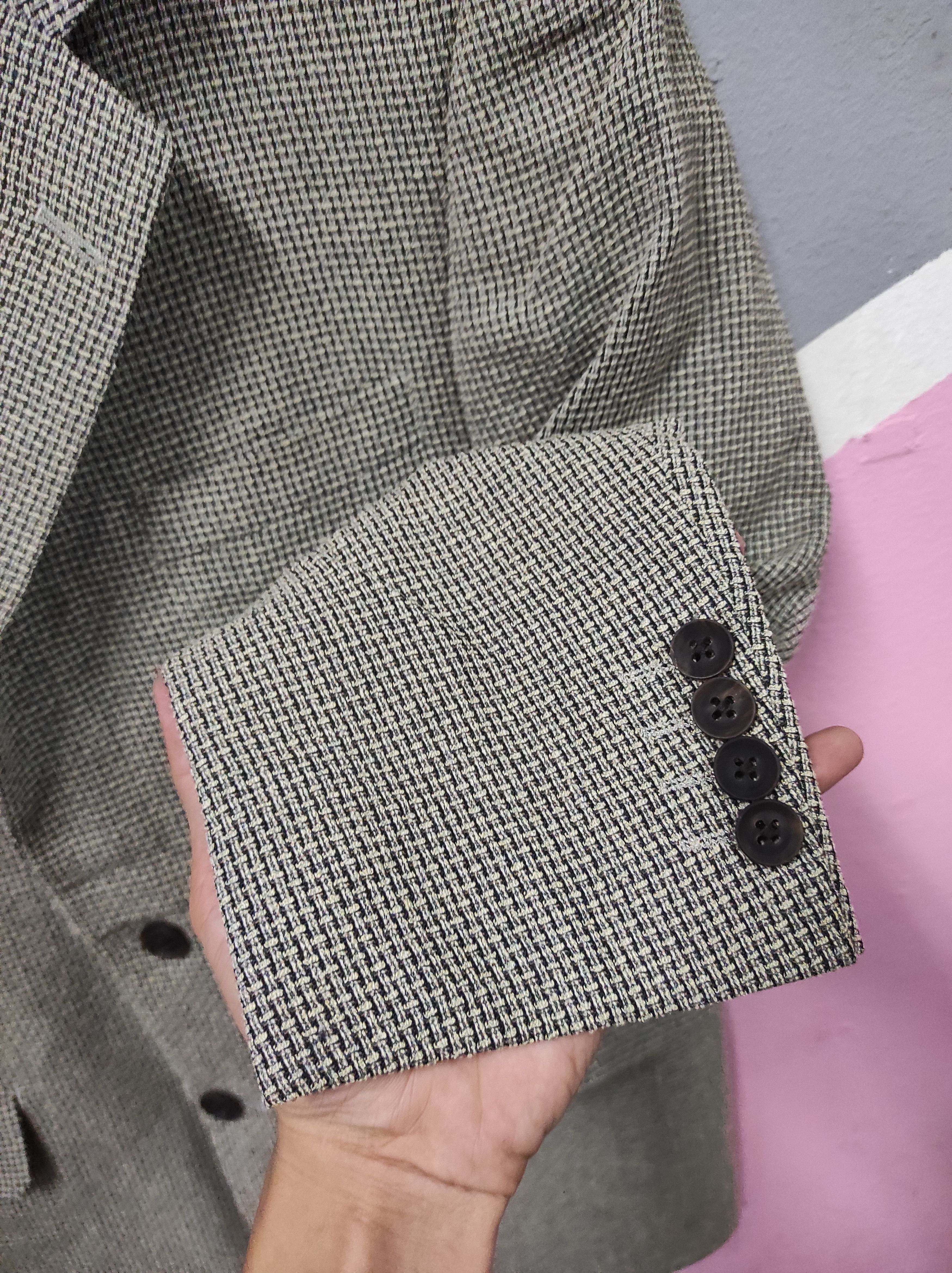 Burberry BURBERRY LONDON PLAID BLAZER JACKET Size 42L - 3 Thumbnail