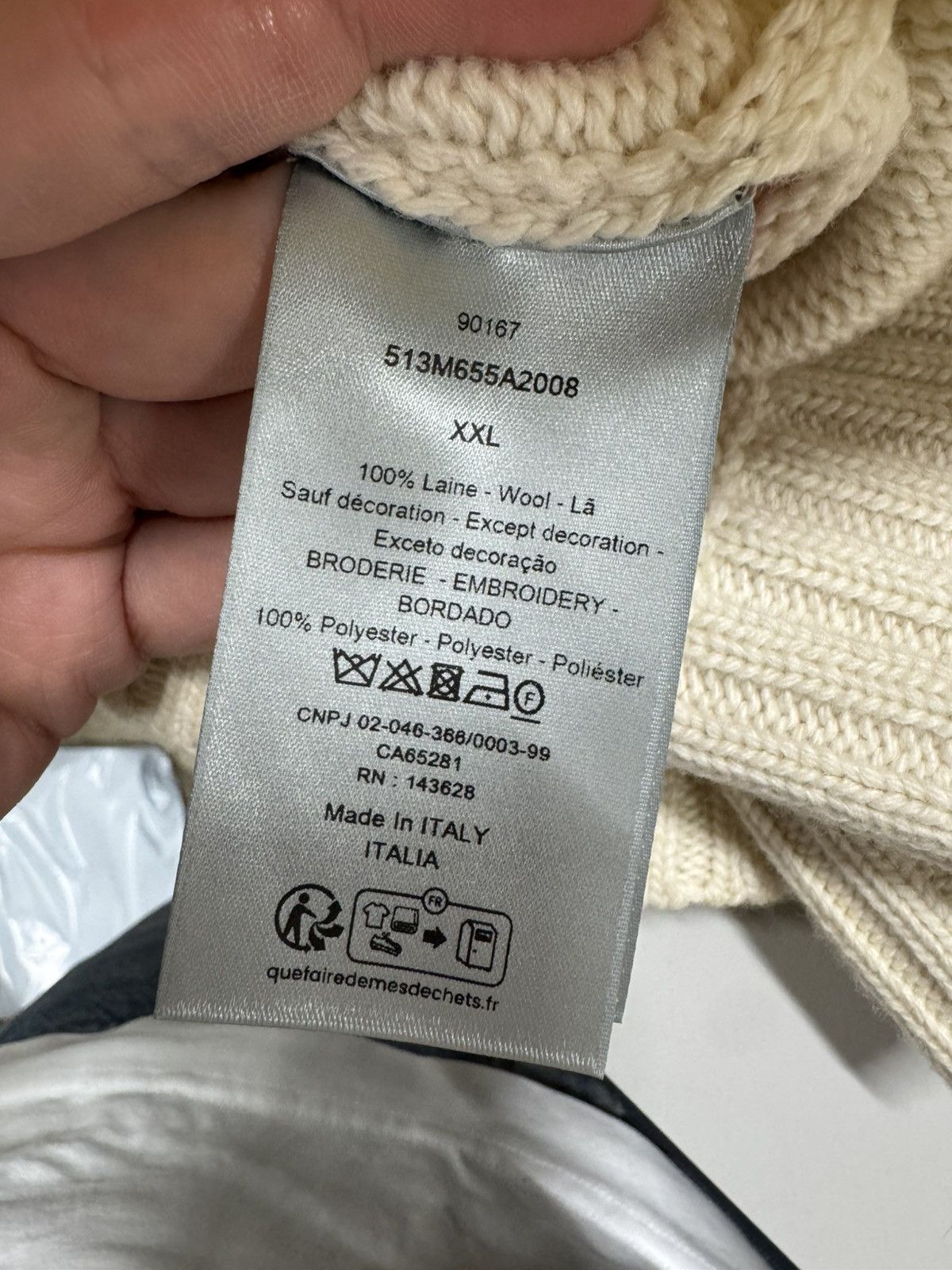 Dior × Kaws Dior X KAWS Embroidery Sweater NEW 2500$ Size US XXL / EU 58 / 5 - 8 Thumbnail