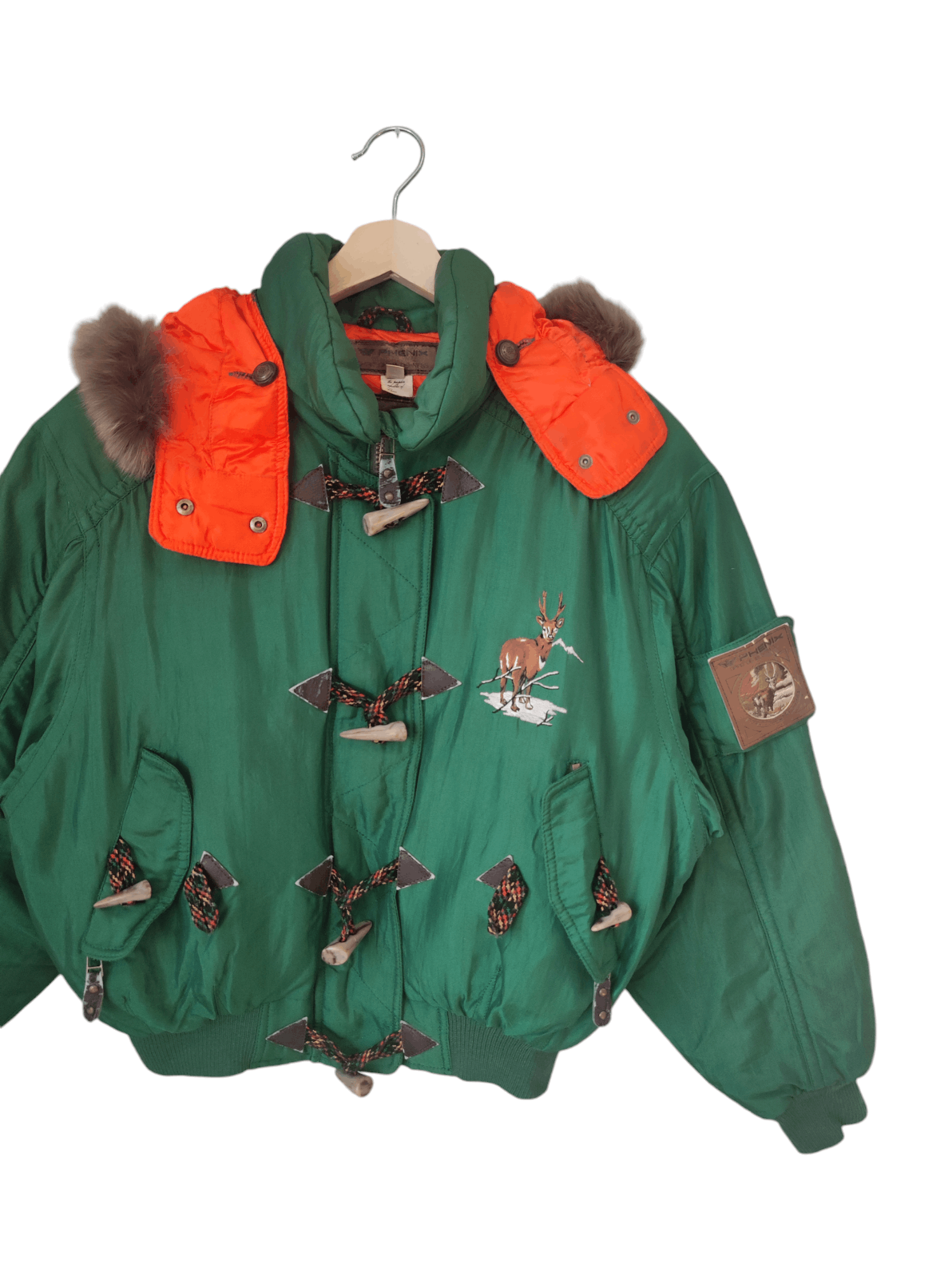 If Six Was Nine × Le Grande Bleu (L.G.B.) × Vintage Phenix Ski Wear Snow Winter Phenix Spirit of wilderness Deer Size US L / EU 52-54 / 3 - 3 Thumbnail