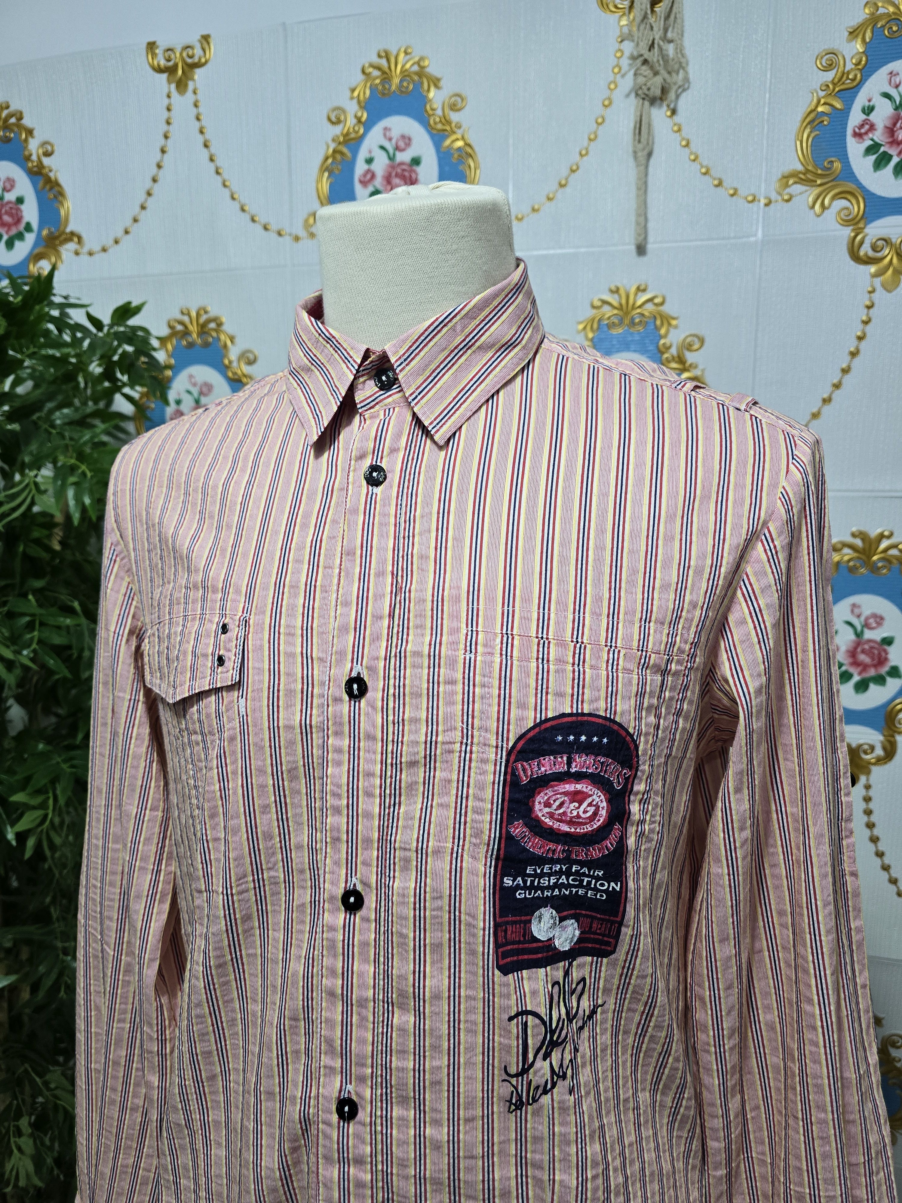Dolce & Gabbana DOLCE & GABBANA vintage very RARE shirt y2k Size US M / EU 48-50 / 2 - 2 Thumbnail