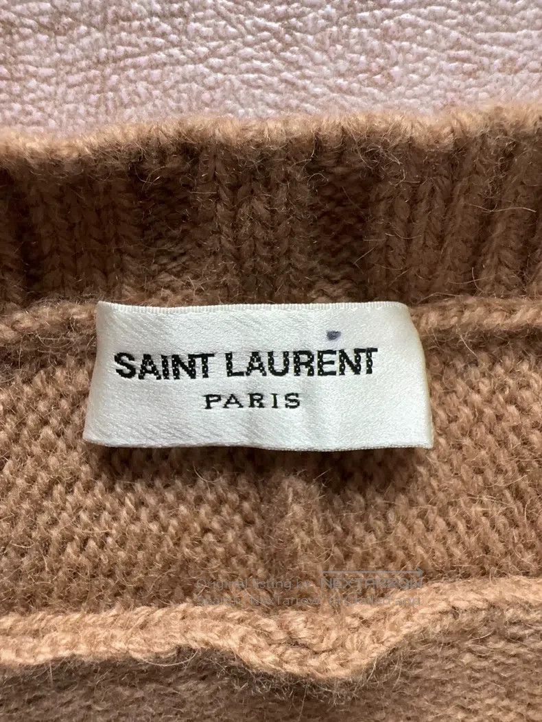 Saint Laurent Paris Saint Laurent Paris Camel Color Wool Sweater, Men's Size US M / EU 48-50 / 2 - 3 Thumbnail