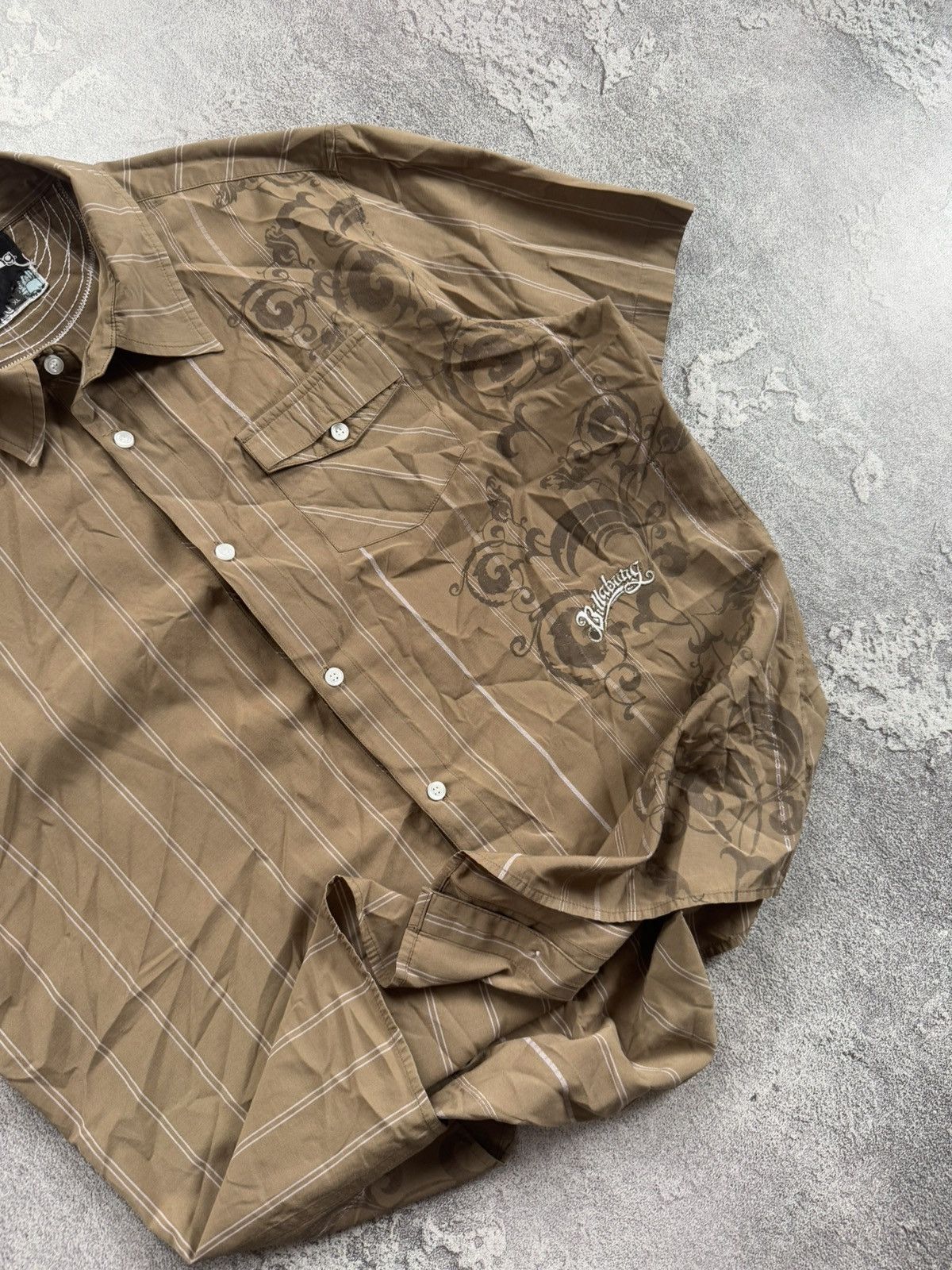 Billabong × Vintage Billabong XL all printed shirts button up polo tee T-shirt Size US XL / EU 56 / 4 - 3 Thumbnail