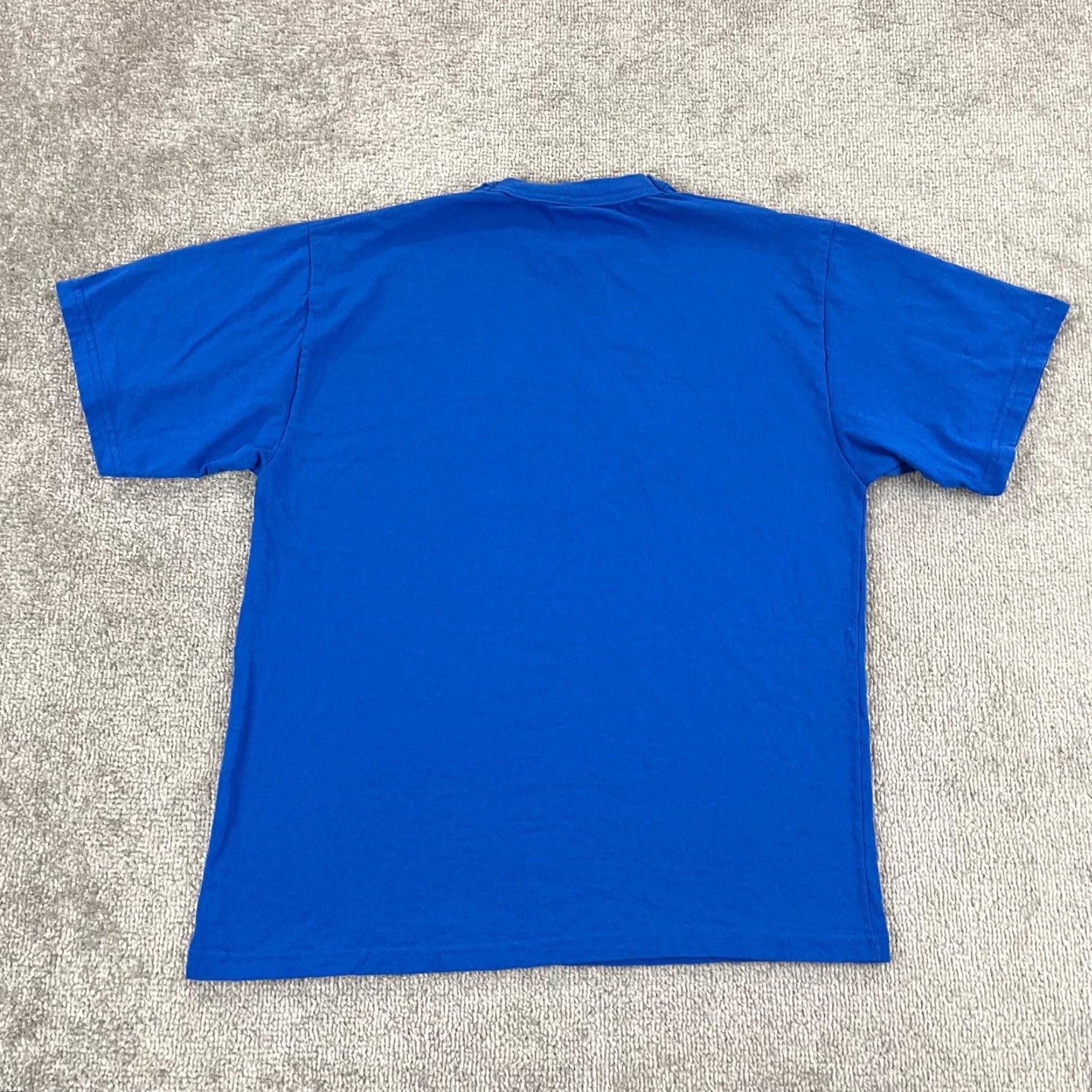 Vintage VINTAGE RUBENS BARRICHELLO RACING Shirt Mens S Blue F1 Graphic S/S Shirt Mens Small/Medium Size US S / EU 44-46 / 1 - 7 Thumbnail