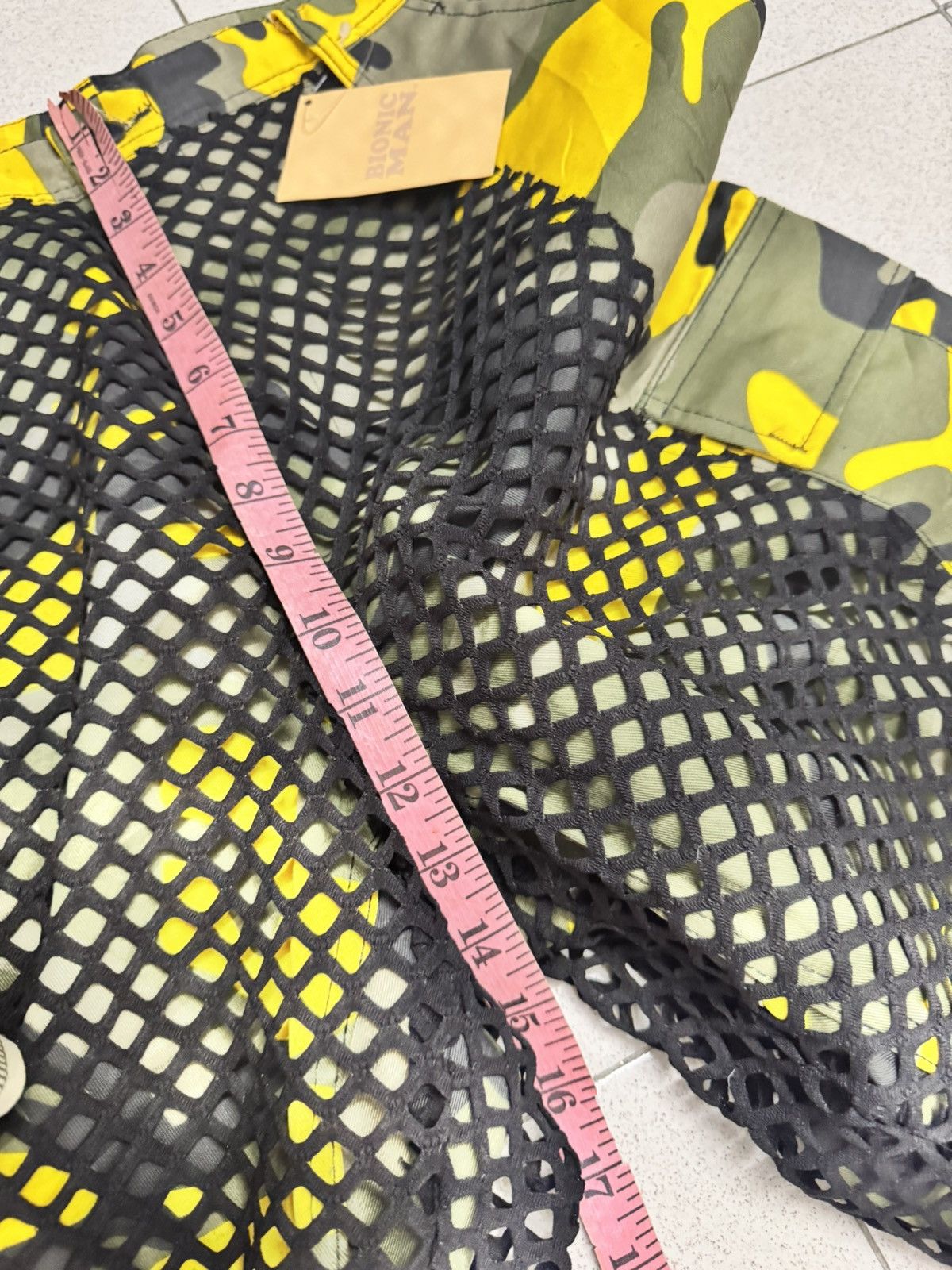 Japanese Brand BIONIC MAN NETTING MULTIPOCKETS CARGO PANTS Size US 34 / EU 50 - 7 Thumbnail