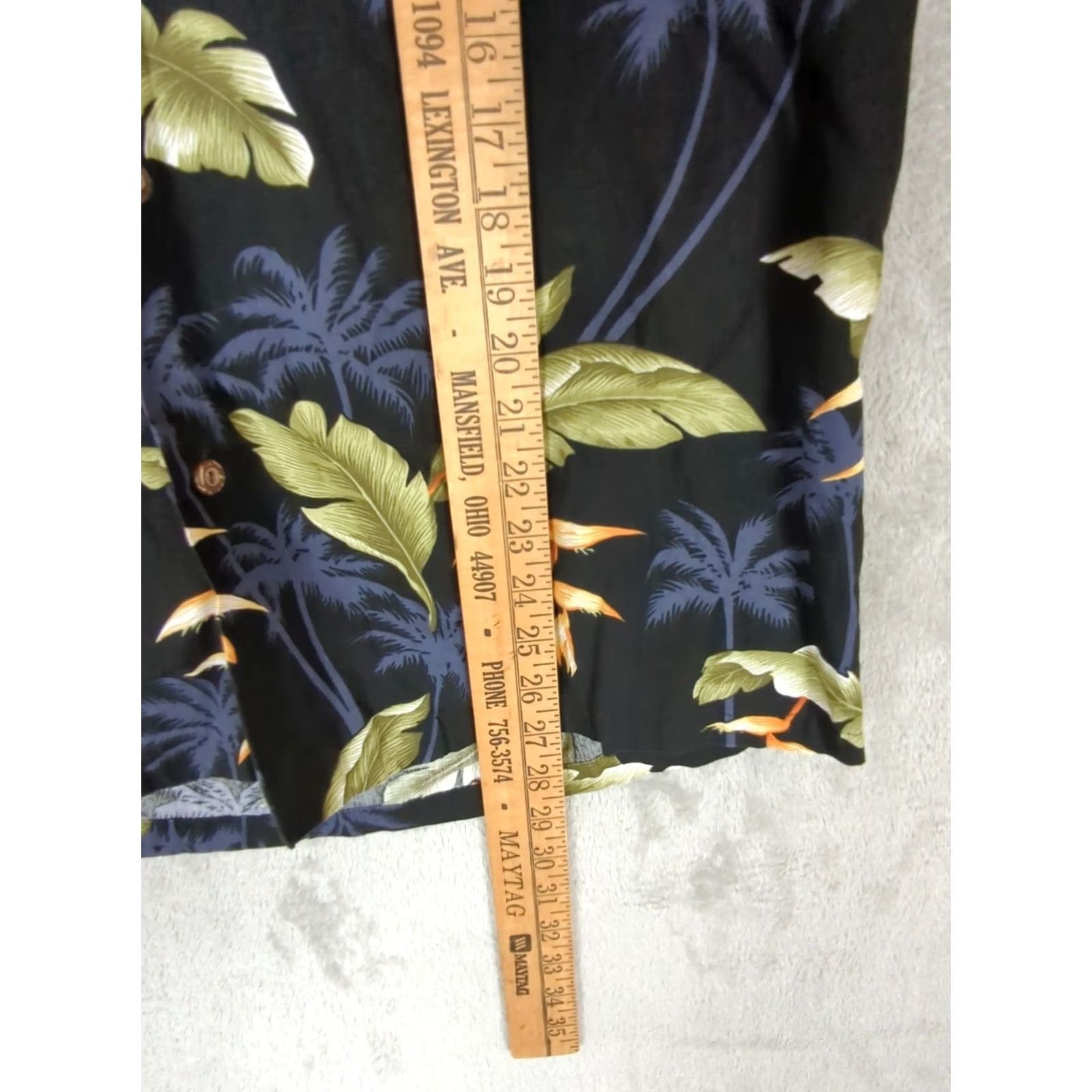 Vintage VINTAGE Pacific Legend Shirt Mens L Black Floral Cotton Hawaiian Aloha Camp USA Short Sleeve Button-Up Pocketed Mens Size US L / EU 52-54 / 3 - 7 Thumbnail