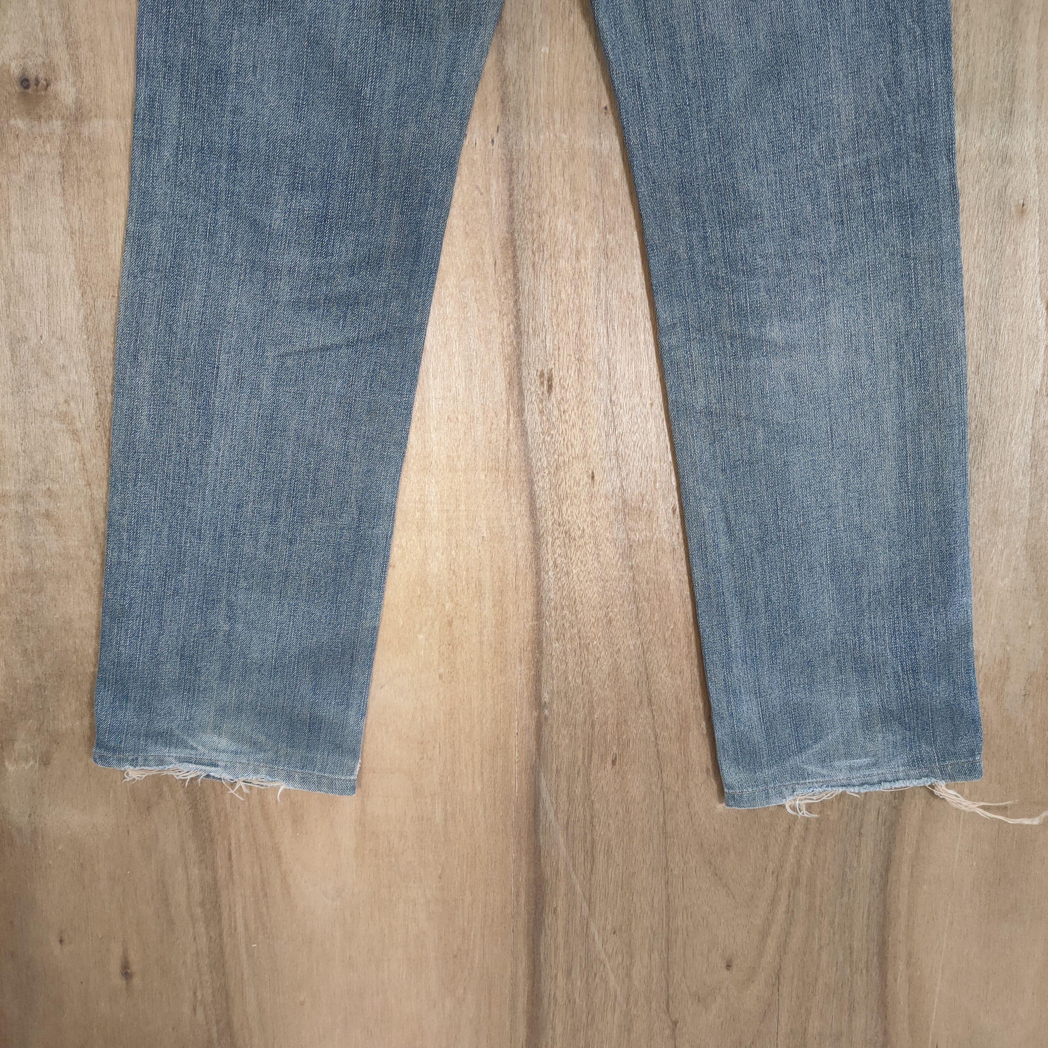 Edwin × Jean VINTAGE EDWIN 403 RIPPED JEANS DENIM PANTS Size US 33 - 10 Thumbnail