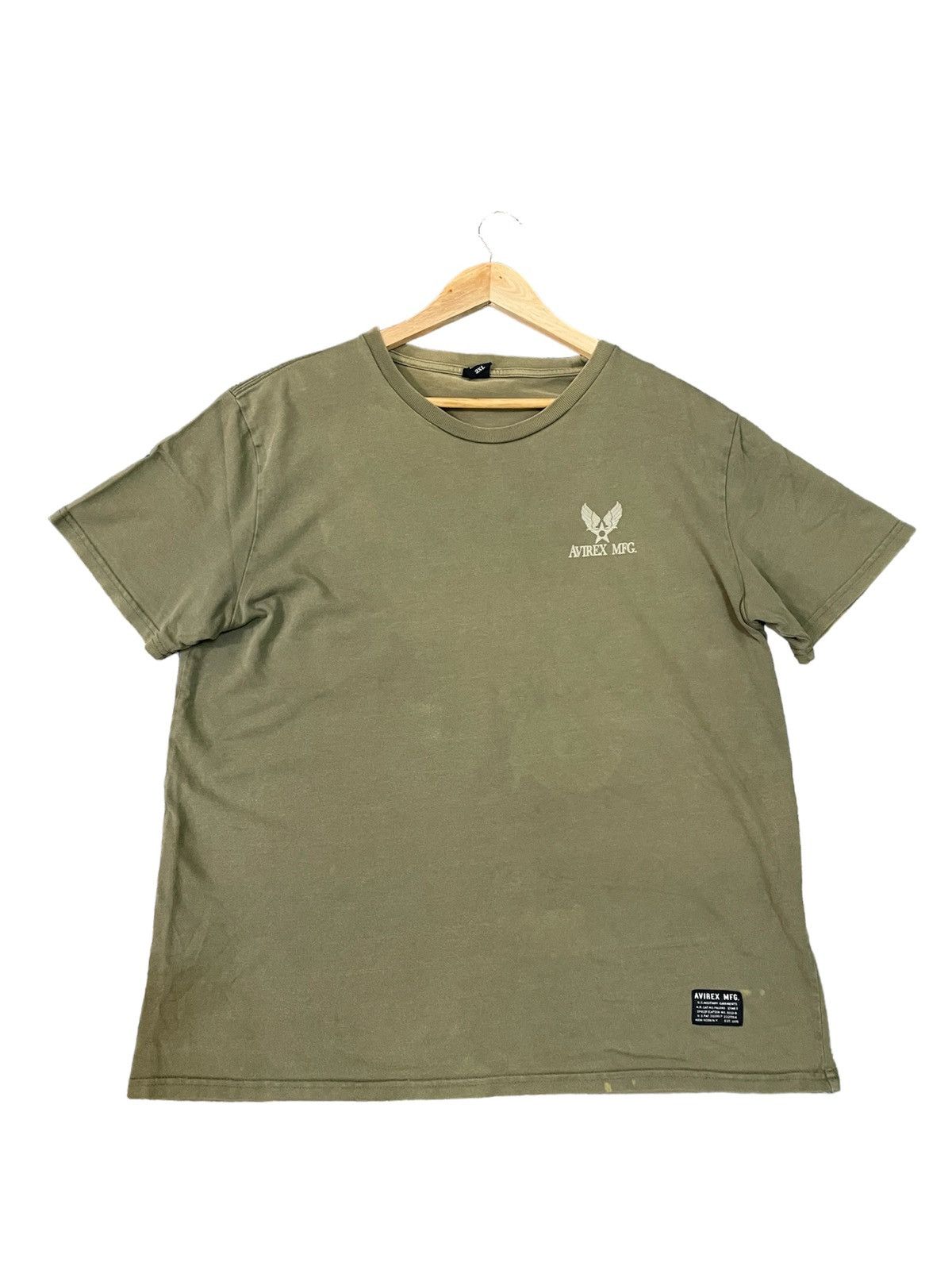 Avirex Avirex War Tshirt Size US XXL / EU 58 / 5 - 2 Thumbnail