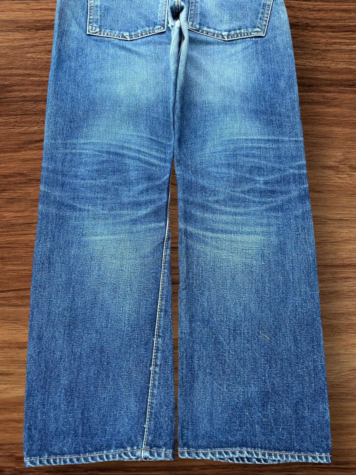 Japanese Brand Vintage Japanese Brand Buttonfly Redline Selvedge Jeans Size US 32 / EU 48 - 16 Thumbnail